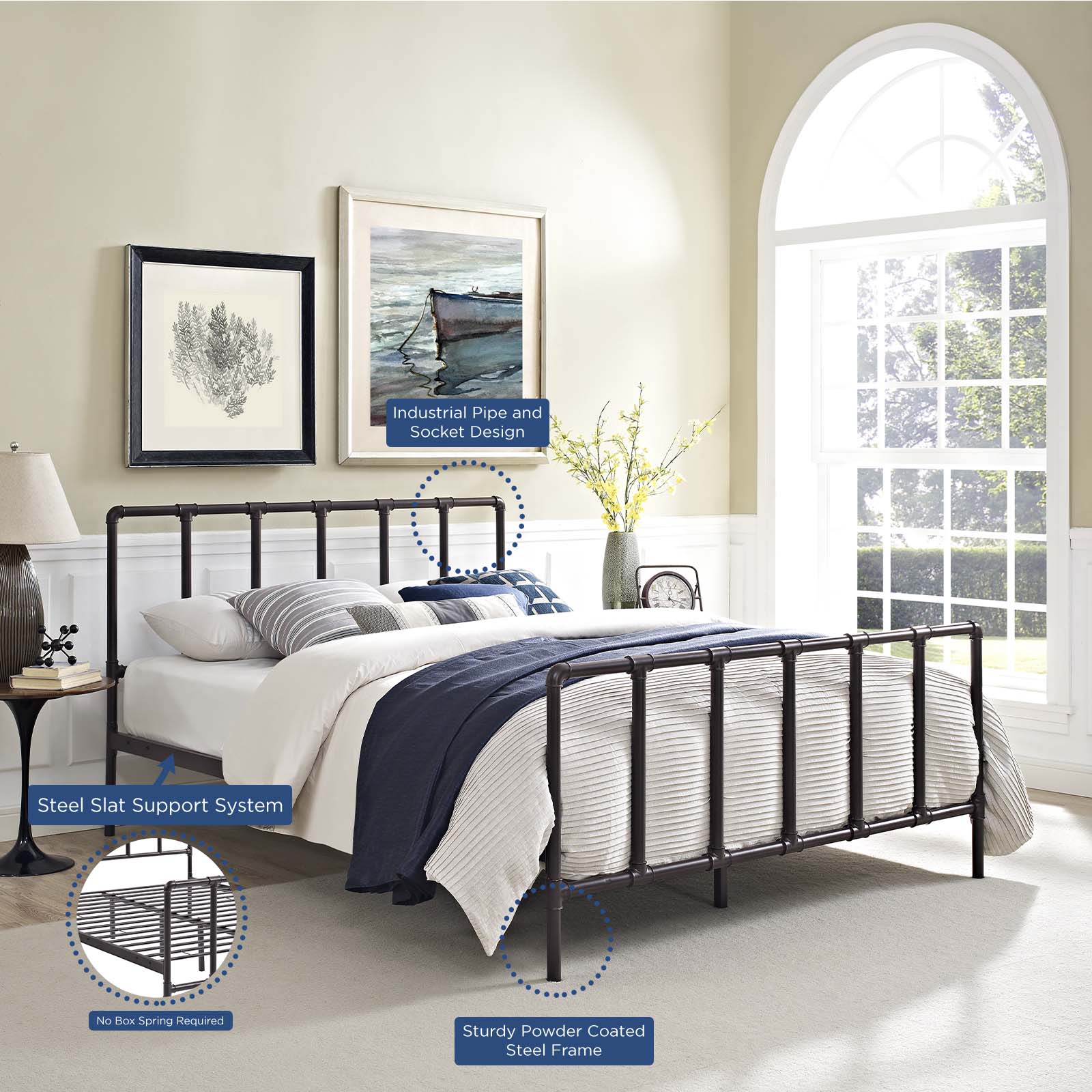 Dower Full Bed By Modway - MOD-5436 - Image 6