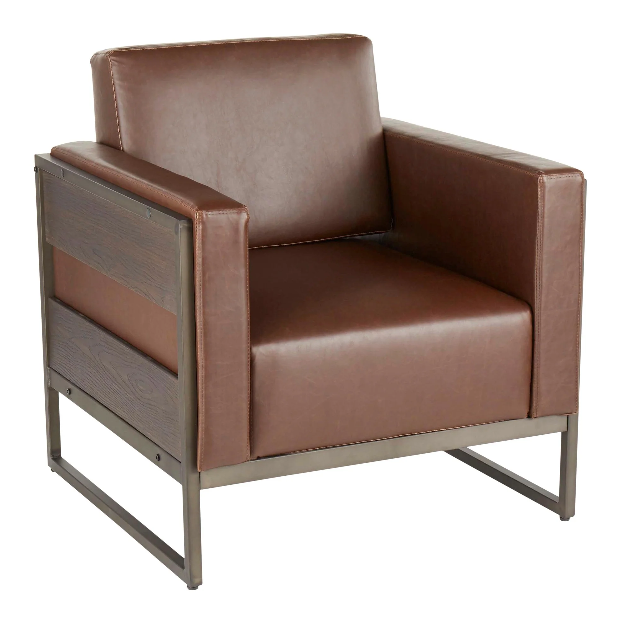 Drift Lounge Chair Brown By LumiSource - Image 2