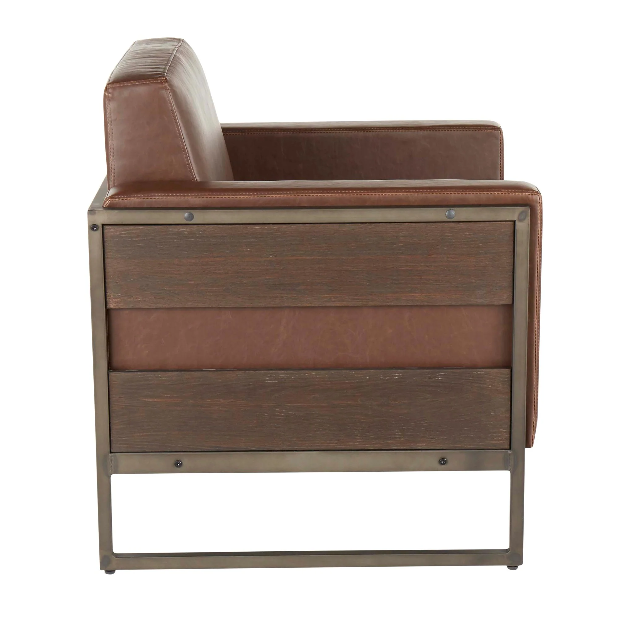 Drift Lounge Chair Brown By LumiSource - Image 6