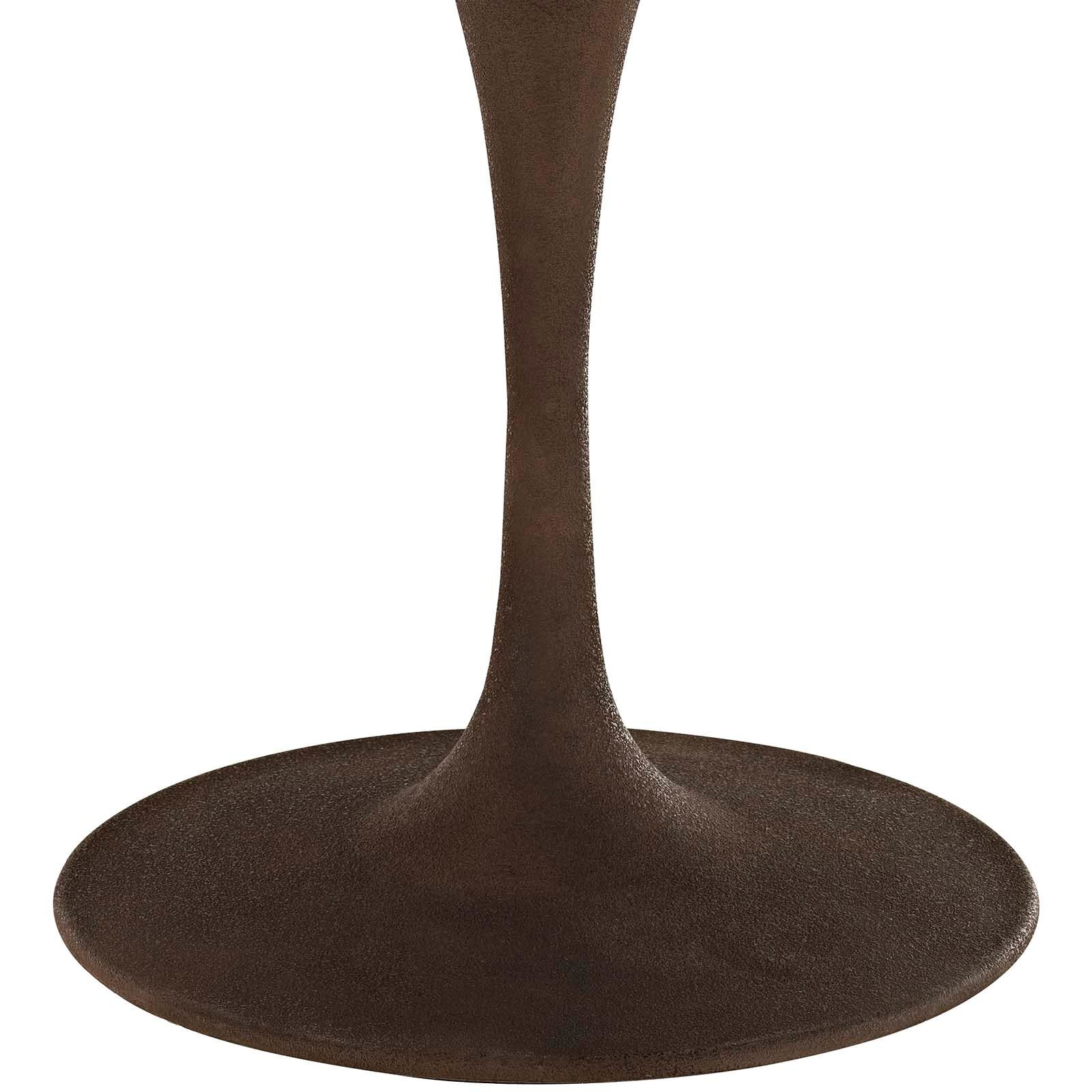 Drive 48" Round Wood Top Dining Table By Modway - EEI-2004 - Image 3