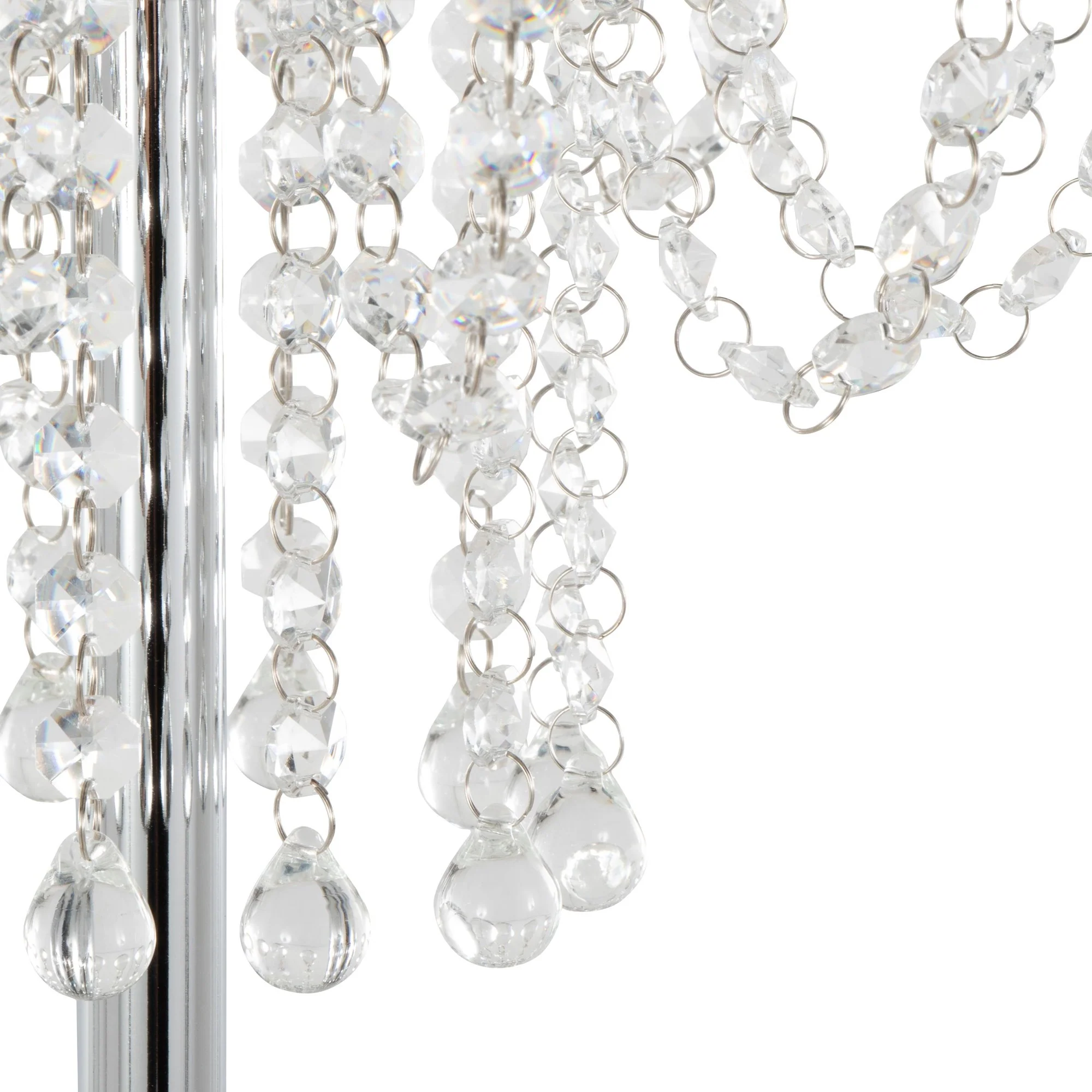 Droplets 60" Metal Floor Lamp By LumiSource - GFS60-DRPLTS CHRCL - Image 5