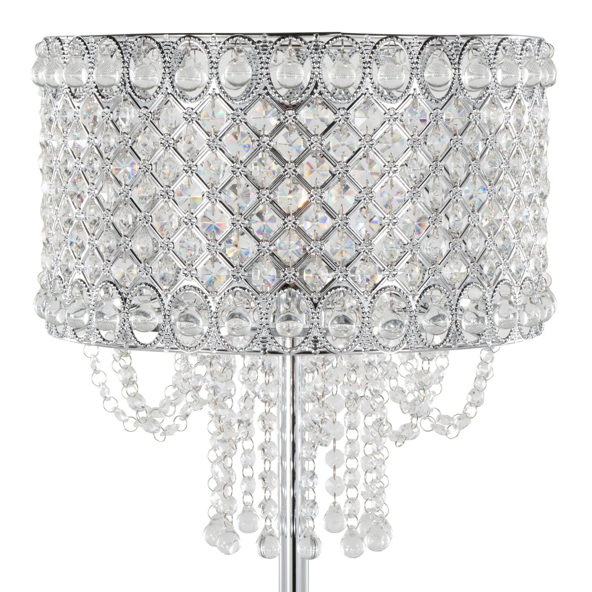 Droplets 60" Metal Floor Lamp By LumiSource - GFS60-DRPLTS CHRCL - Image 6