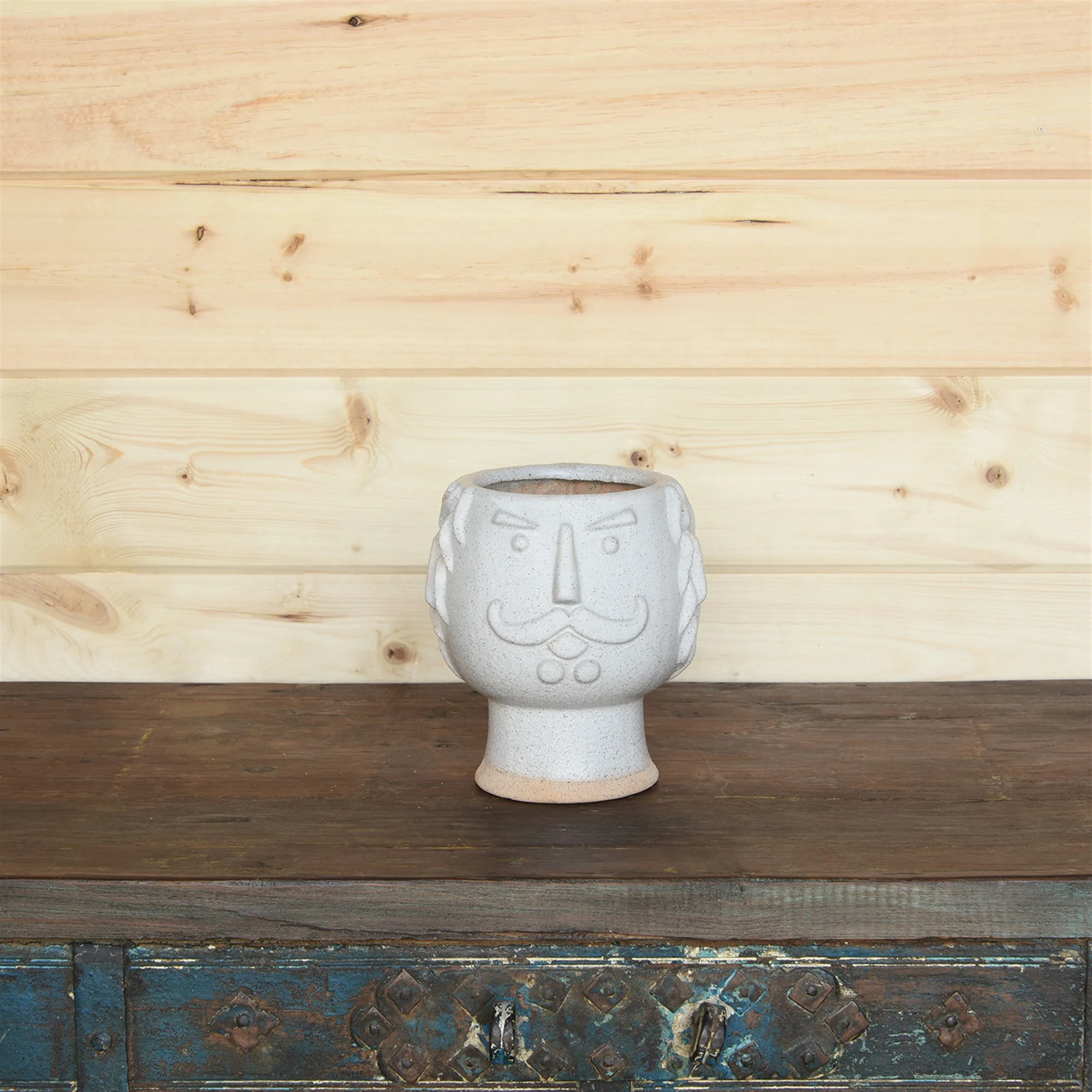 Duke Cachepot, Ceramic - White Set Of 3 By HomArt - Image 4