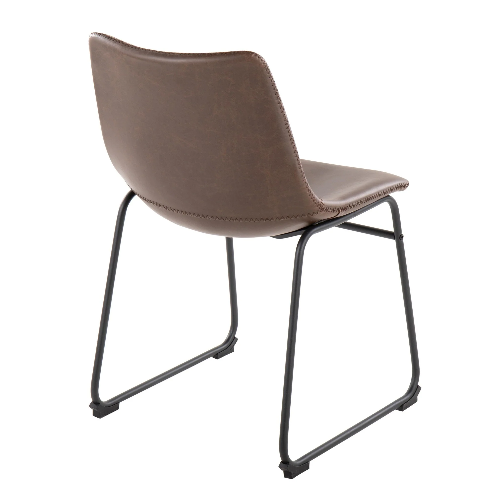 Duke Side Chair - Set of 2 Brown By LumiSource - Image 10