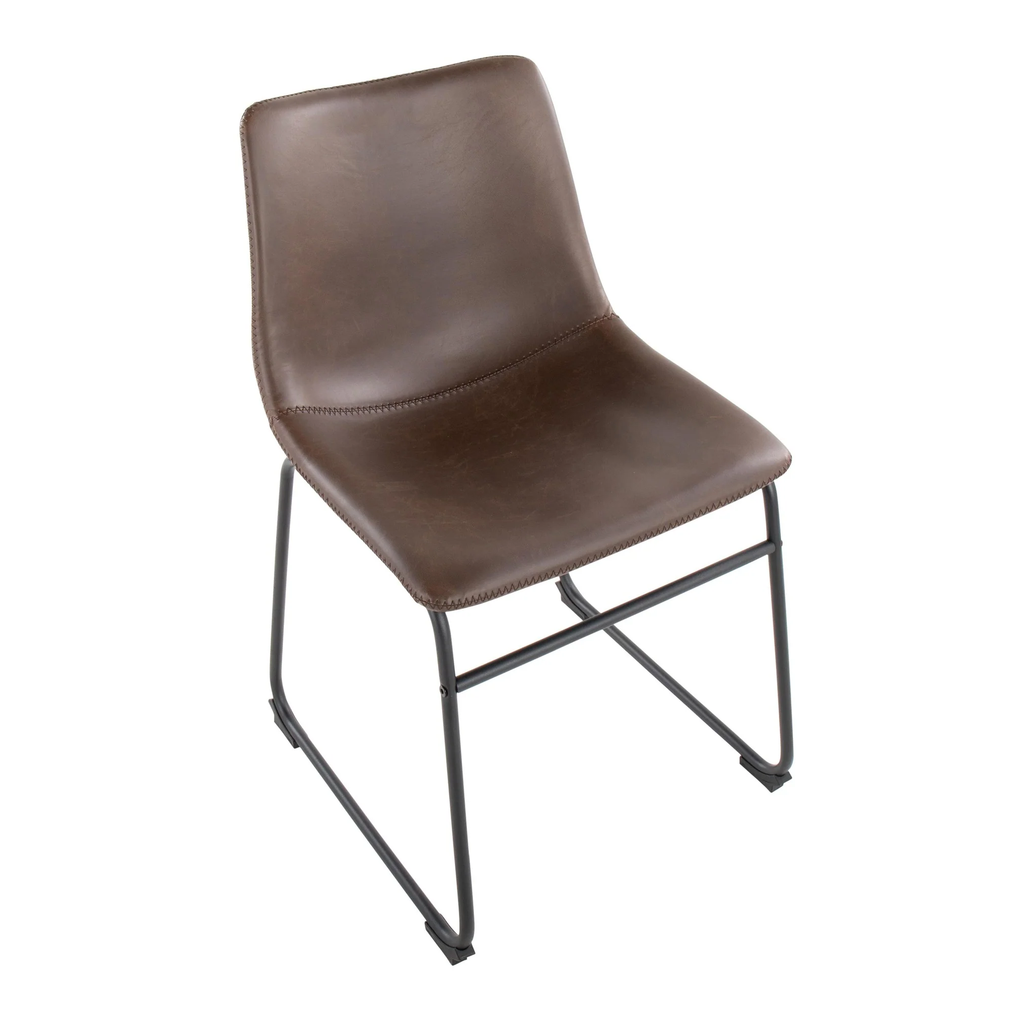 Duke Side Chair - Set of 2 Brown By LumiSource - Image 16