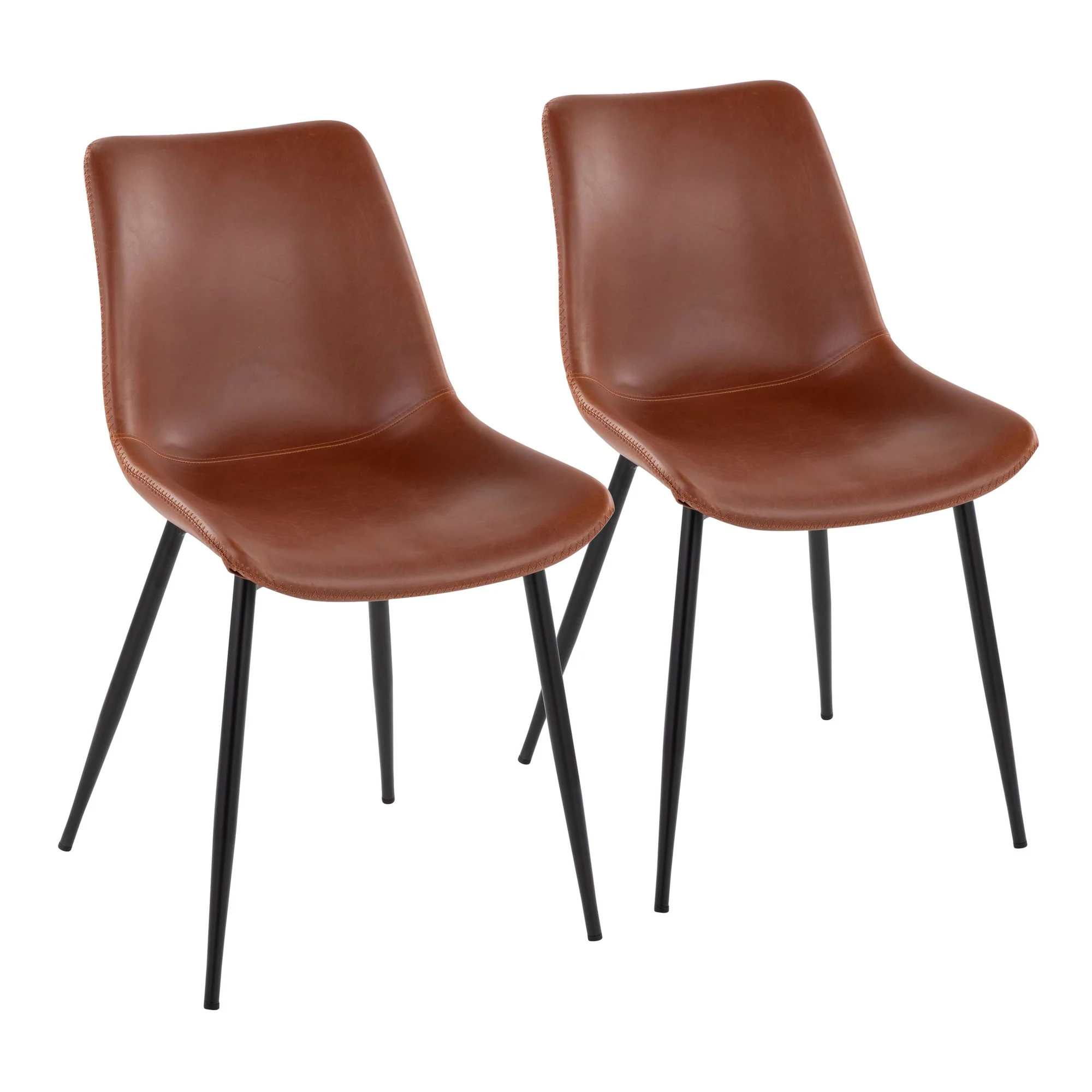 Duke Side Chair - Set of 2 Brown By LumiSource - Image 17