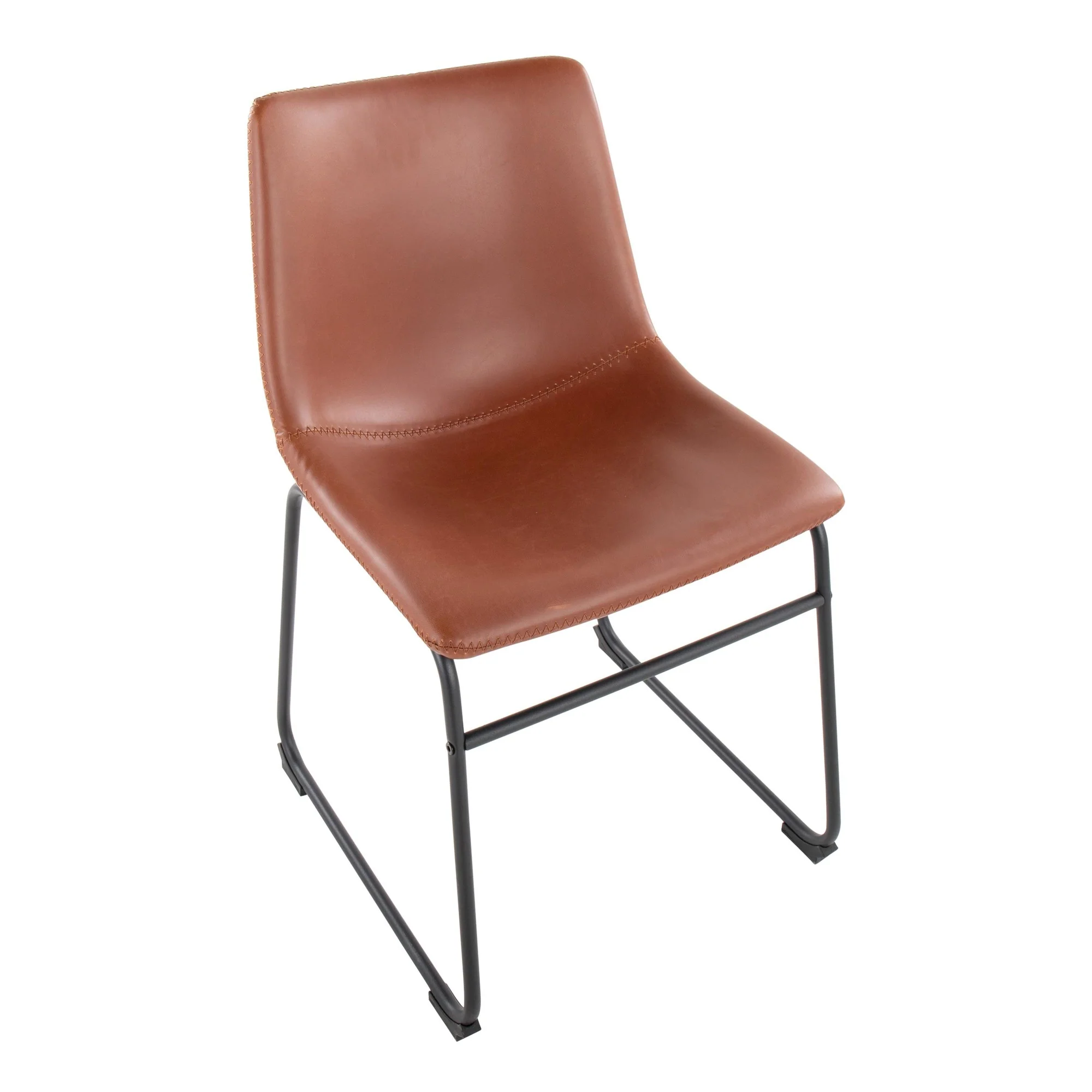 Duke Side Chair - Set of 2 Brown By LumiSource - Image 3