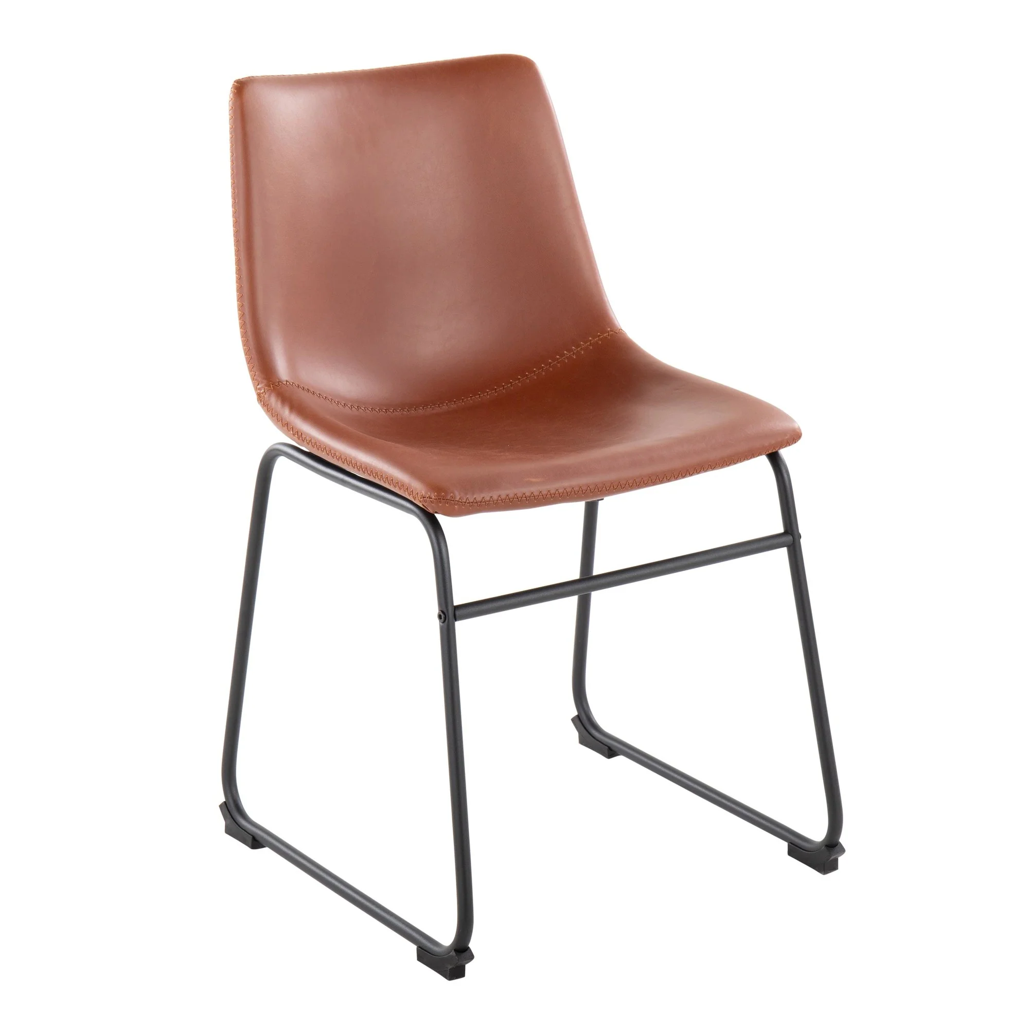 Duke Side Chair - Set of 2 Brown By LumiSource - Image 8