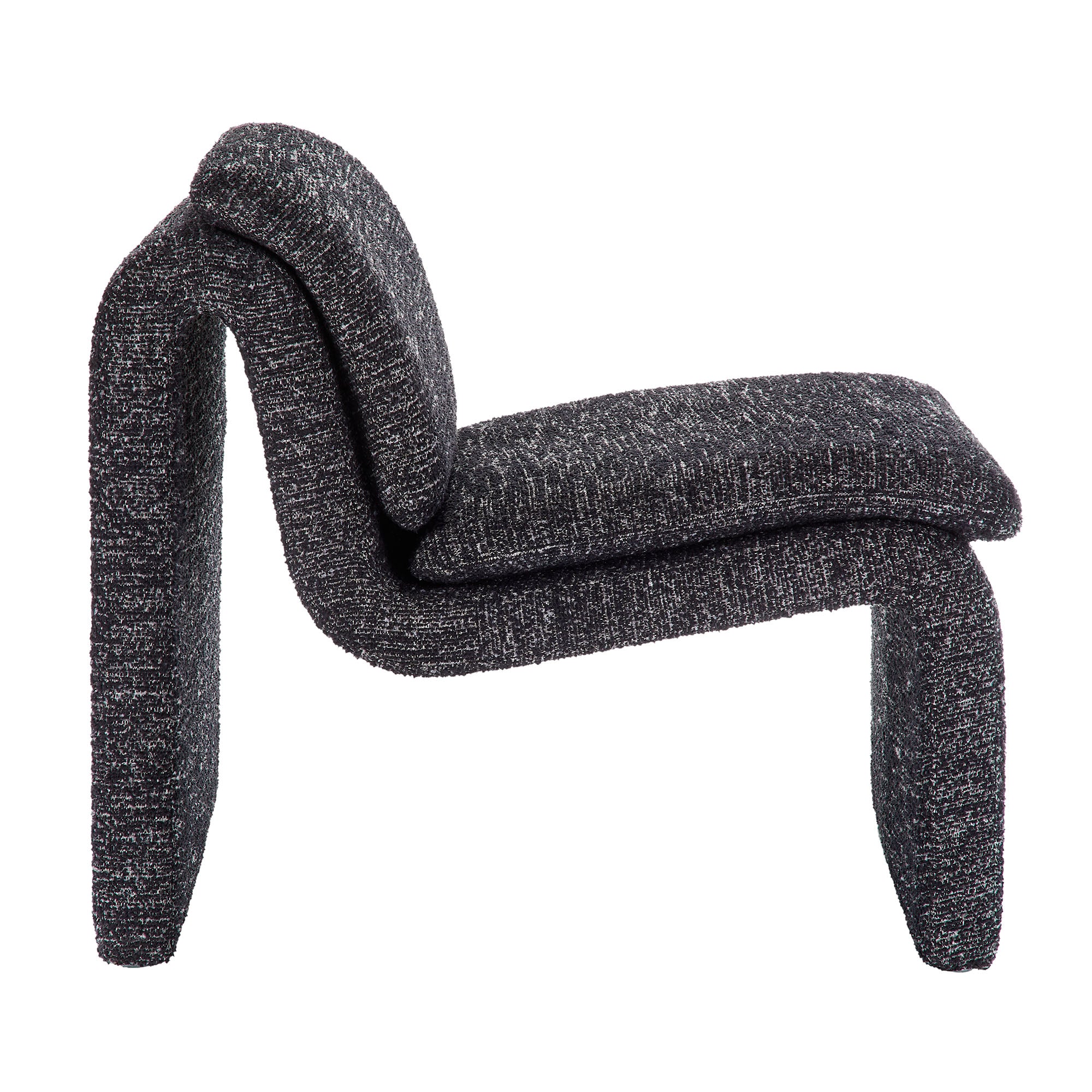 Dune Boucle Upholstered Armless Accent Chair by Modway - Image 11