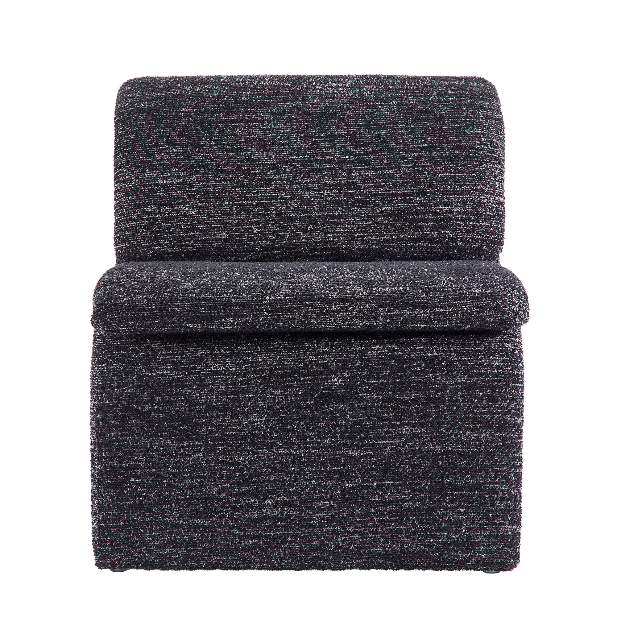 Dune Boucle Upholstered Armless Accent Chair by Modway - Image 13