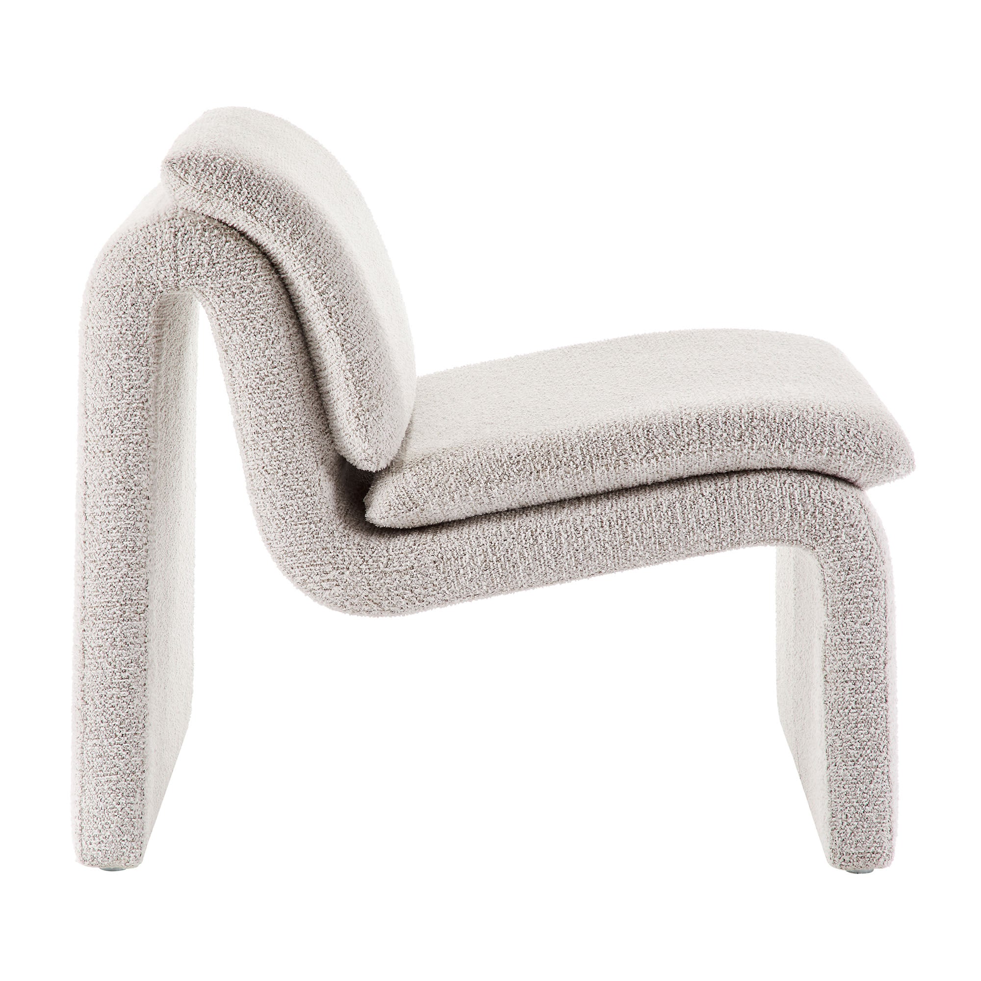 Dune Boucle Upholstered Armless Accent Chair by Modway - Image 20