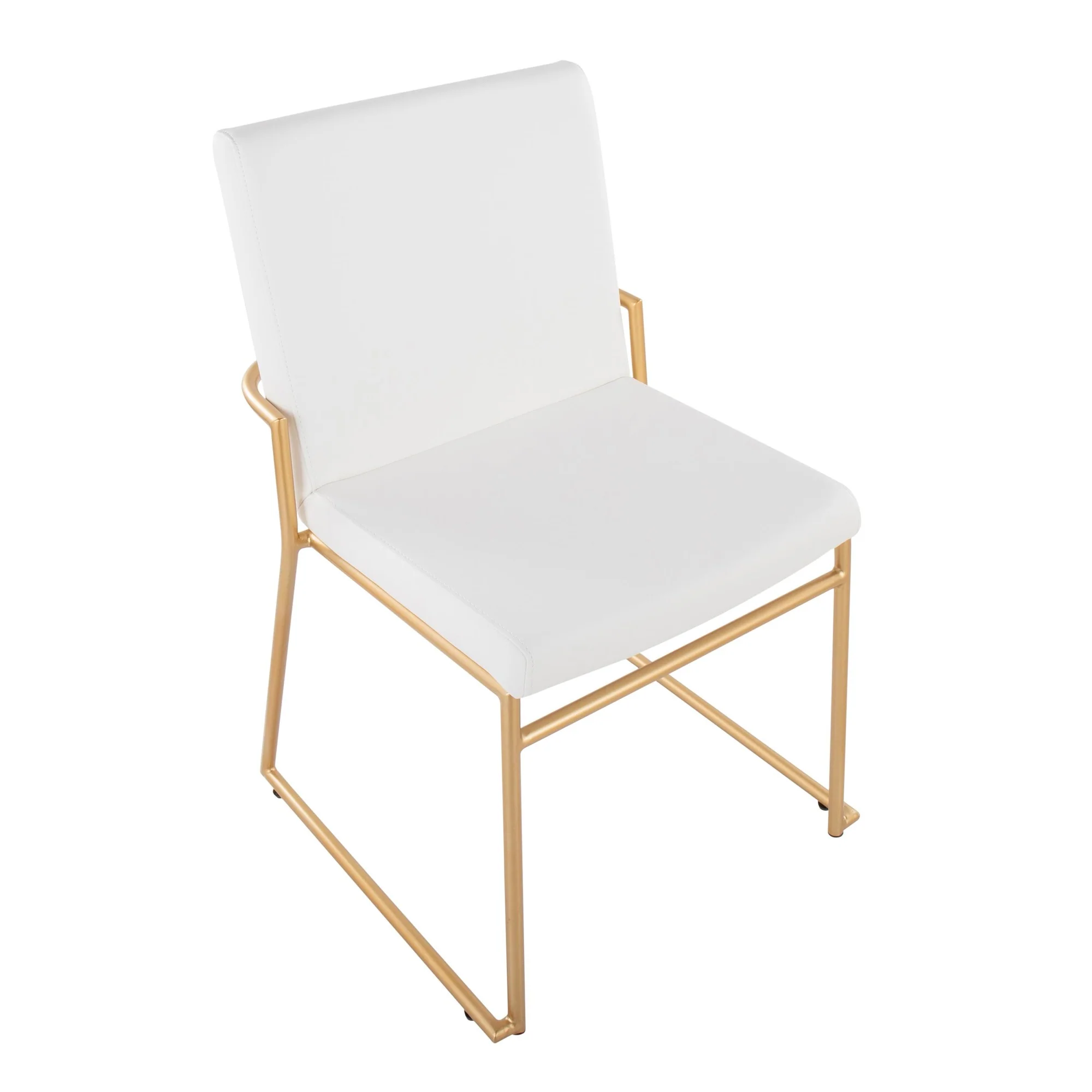 Dutchess Dining Chair - Set of 2 White By LumiSource - Image 3