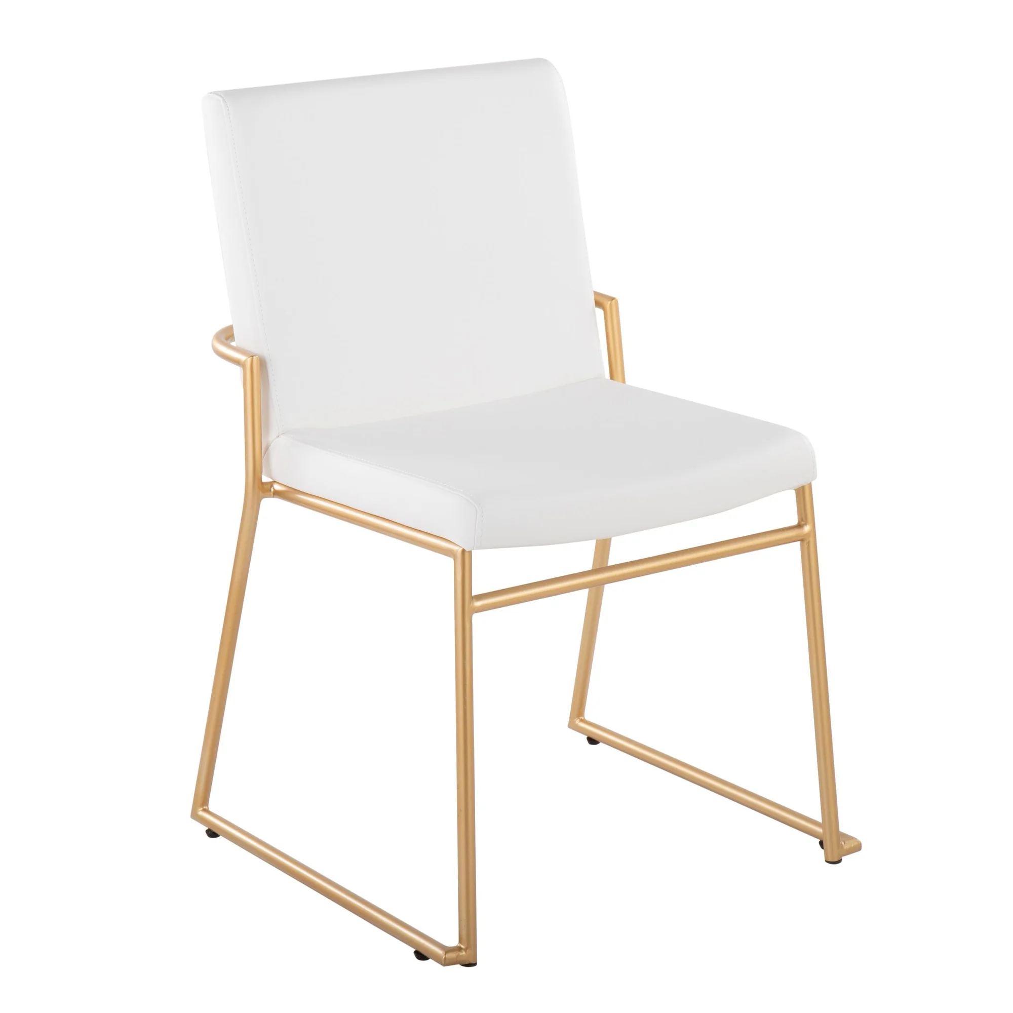 Dutchess Dining Chair - Set of 2 White By LumiSource - Image 5