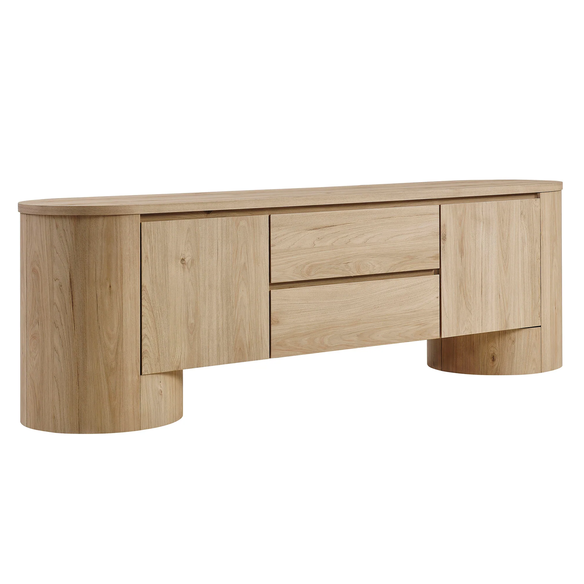 Duval 71 Inch Oval TV Cabinet by Modway - Image 11