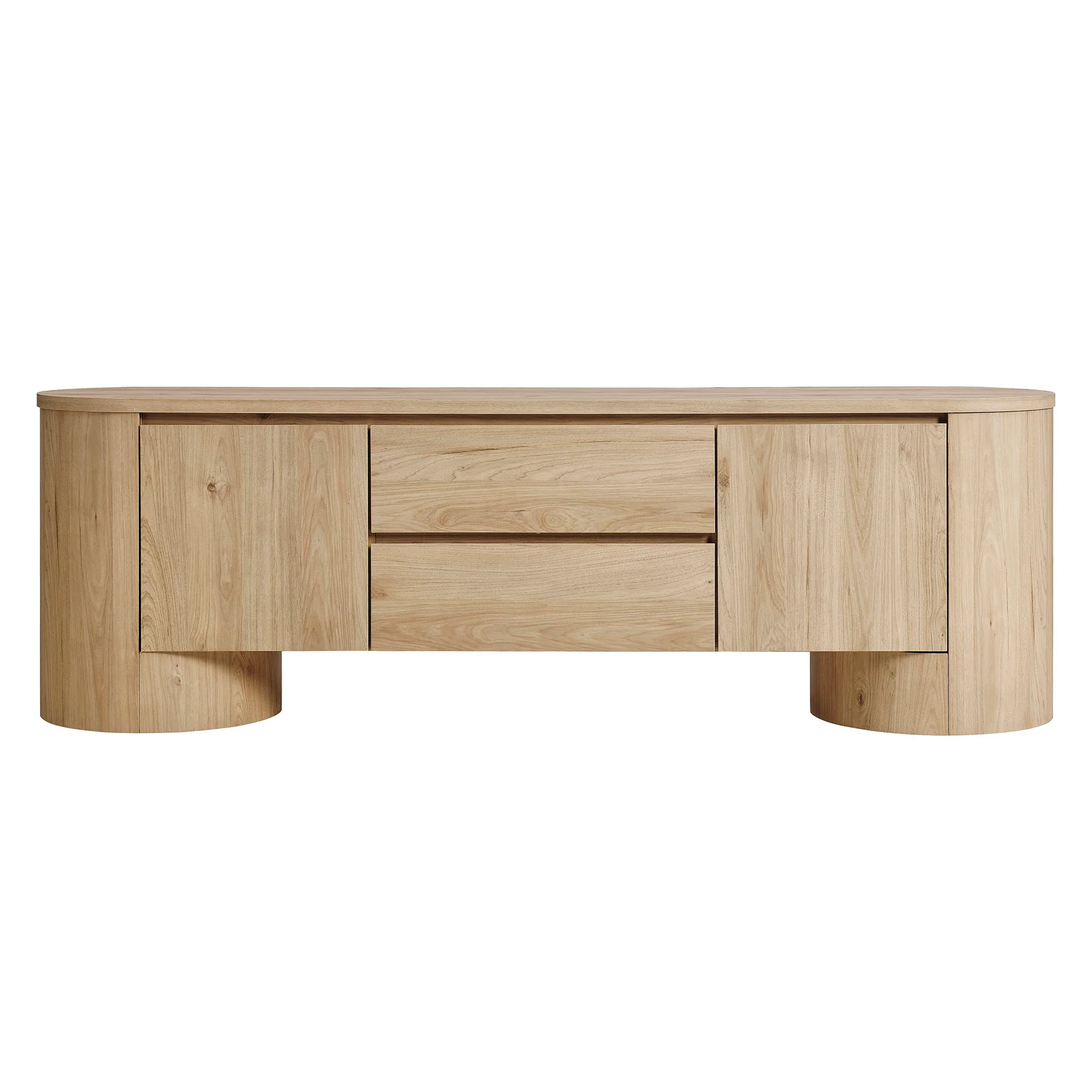 Duval 71 Inch Oval TV Cabinet by Modway - Image 13