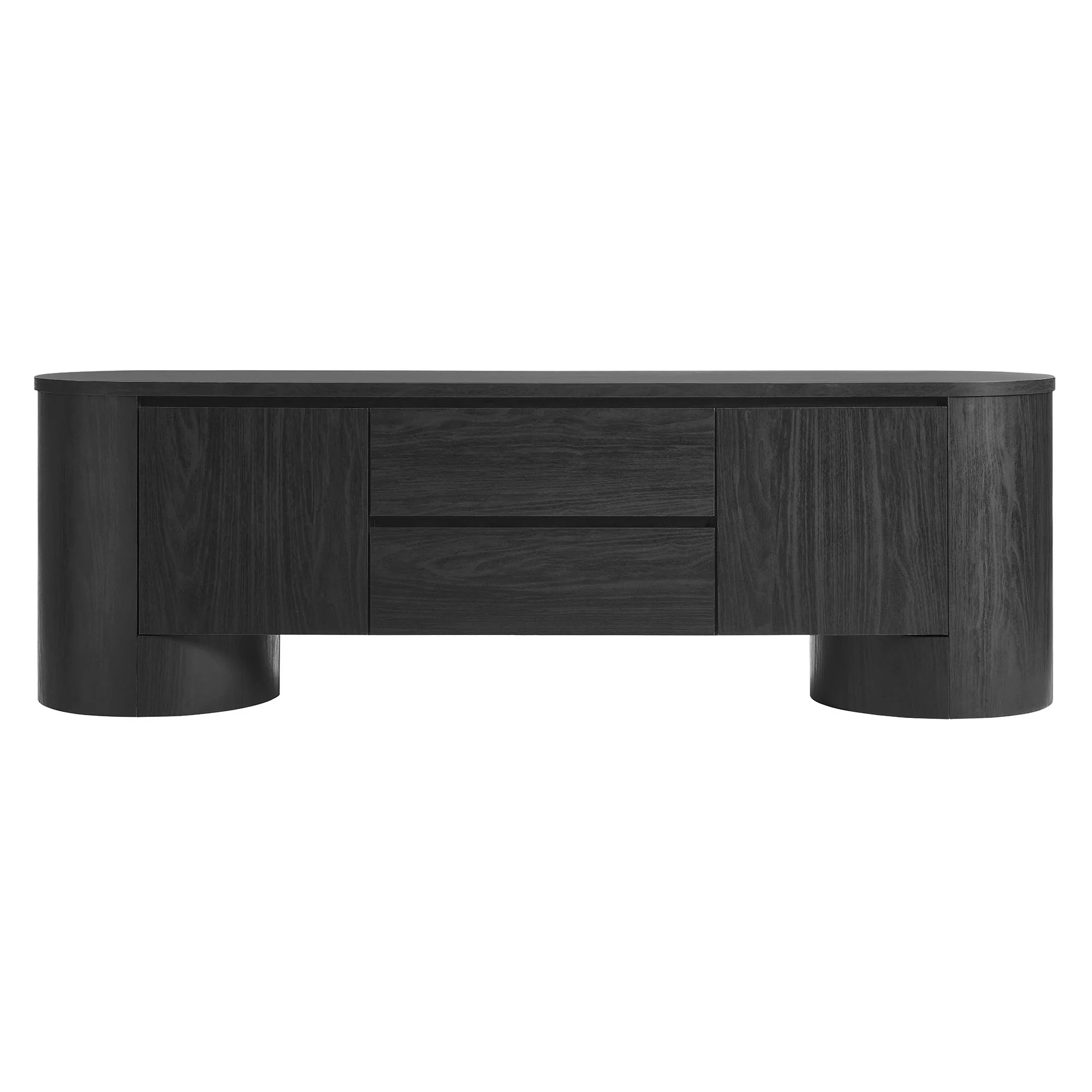 Duval 71 Inch Oval TV Cabinet by Modway - Image 4