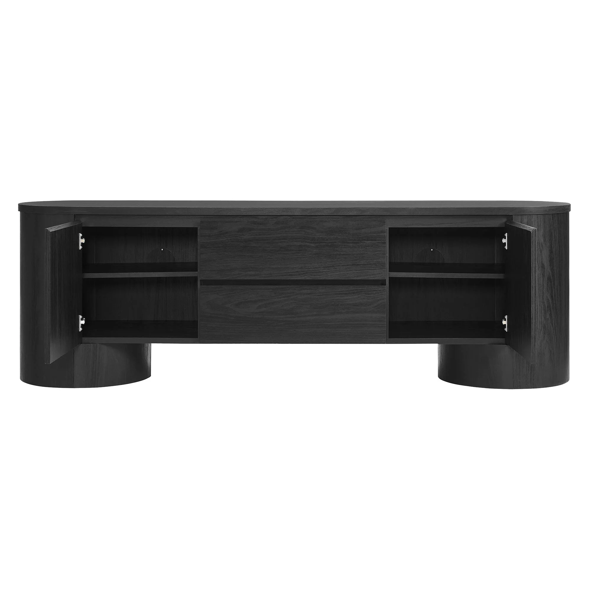 Duval 71 Inch Oval TV Cabinet by Modway - Image 5