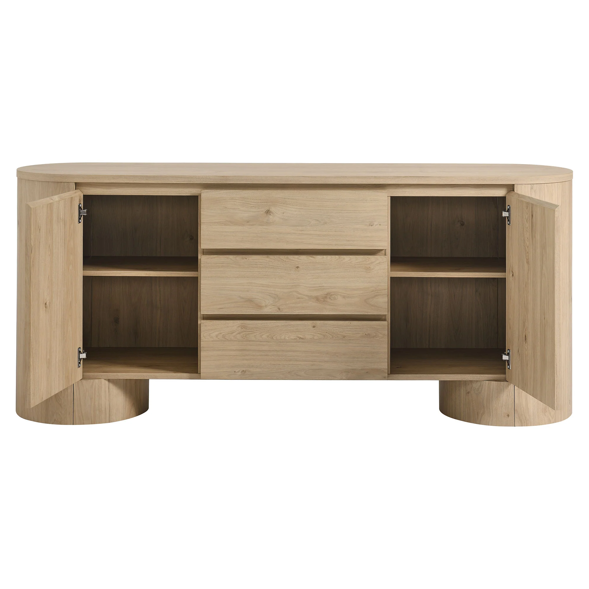 Duval 71" Rounded Sideboard Storage Cabinet by Modway - Image 15
