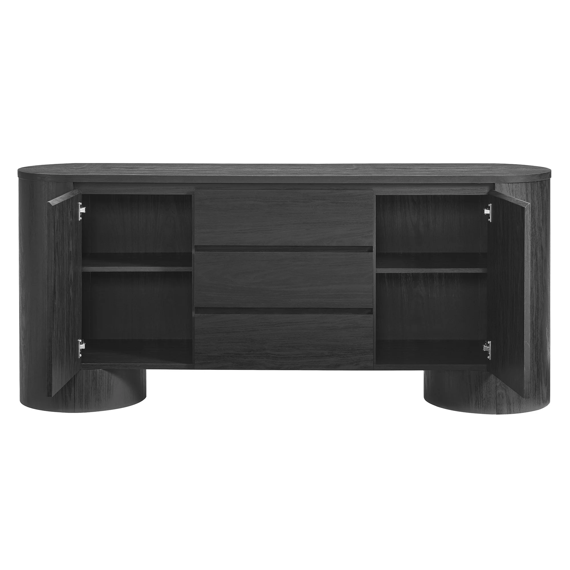 Duval 71" Rounded Sideboard Storage Cabinet by Modway - Image 5