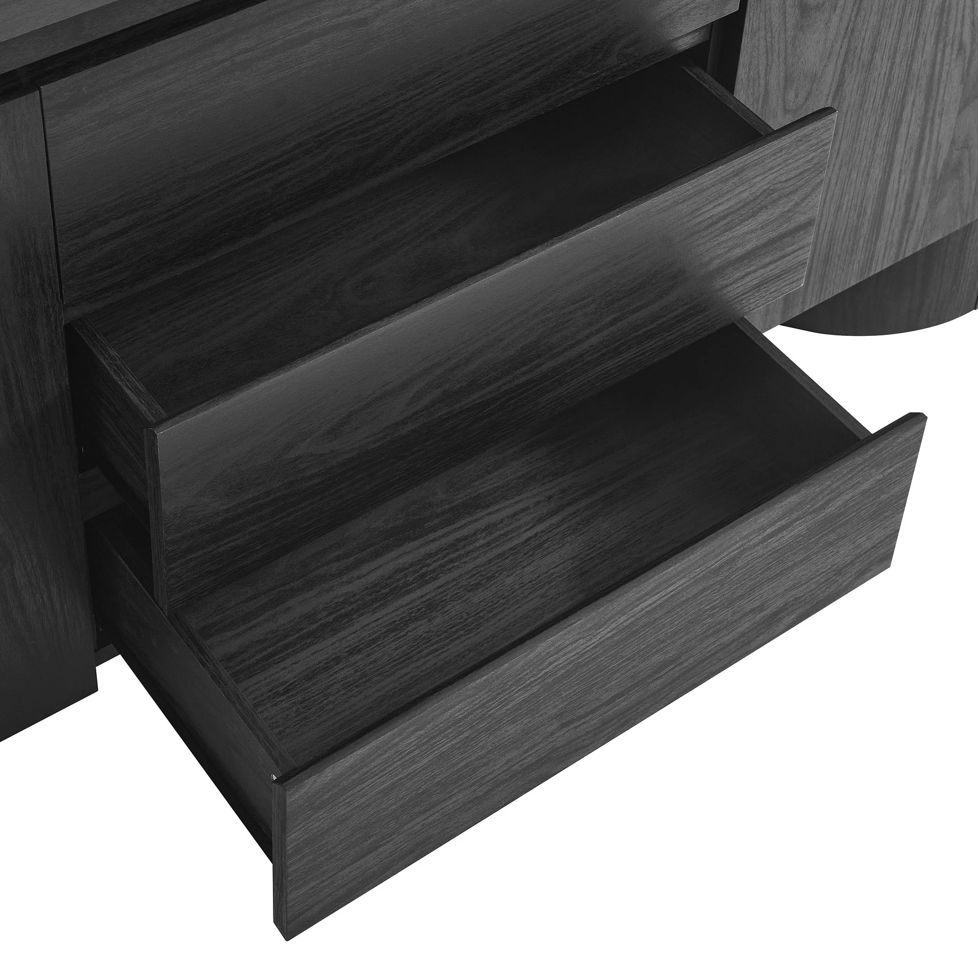 Duval 71" Rounded Sideboard Storage Cabinet by Modway - Image 6