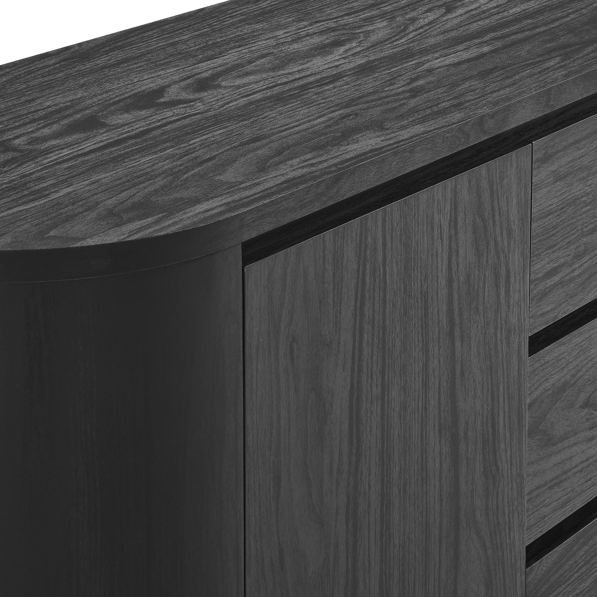 Duval 71" Rounded Sideboard Storage Cabinet by Modway - Image 7