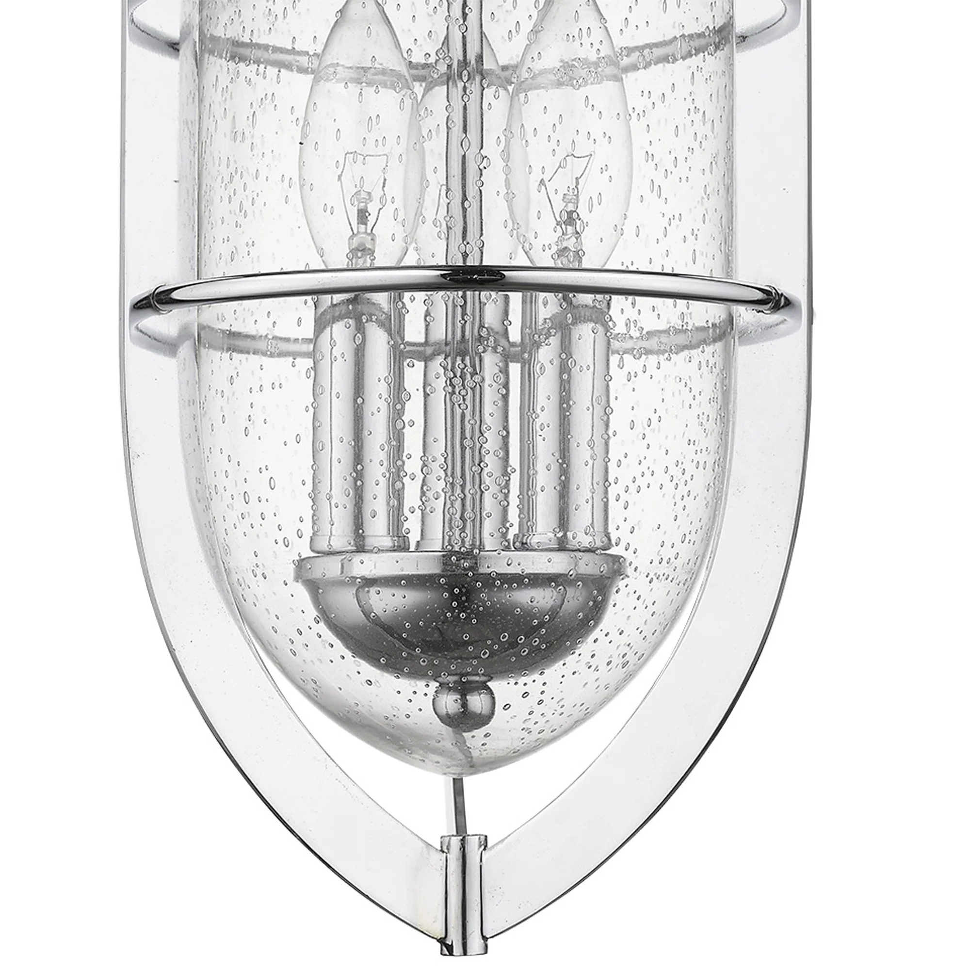 Dylan 3-Light Chrome Hanging Lantern By Homeroots - Image 4