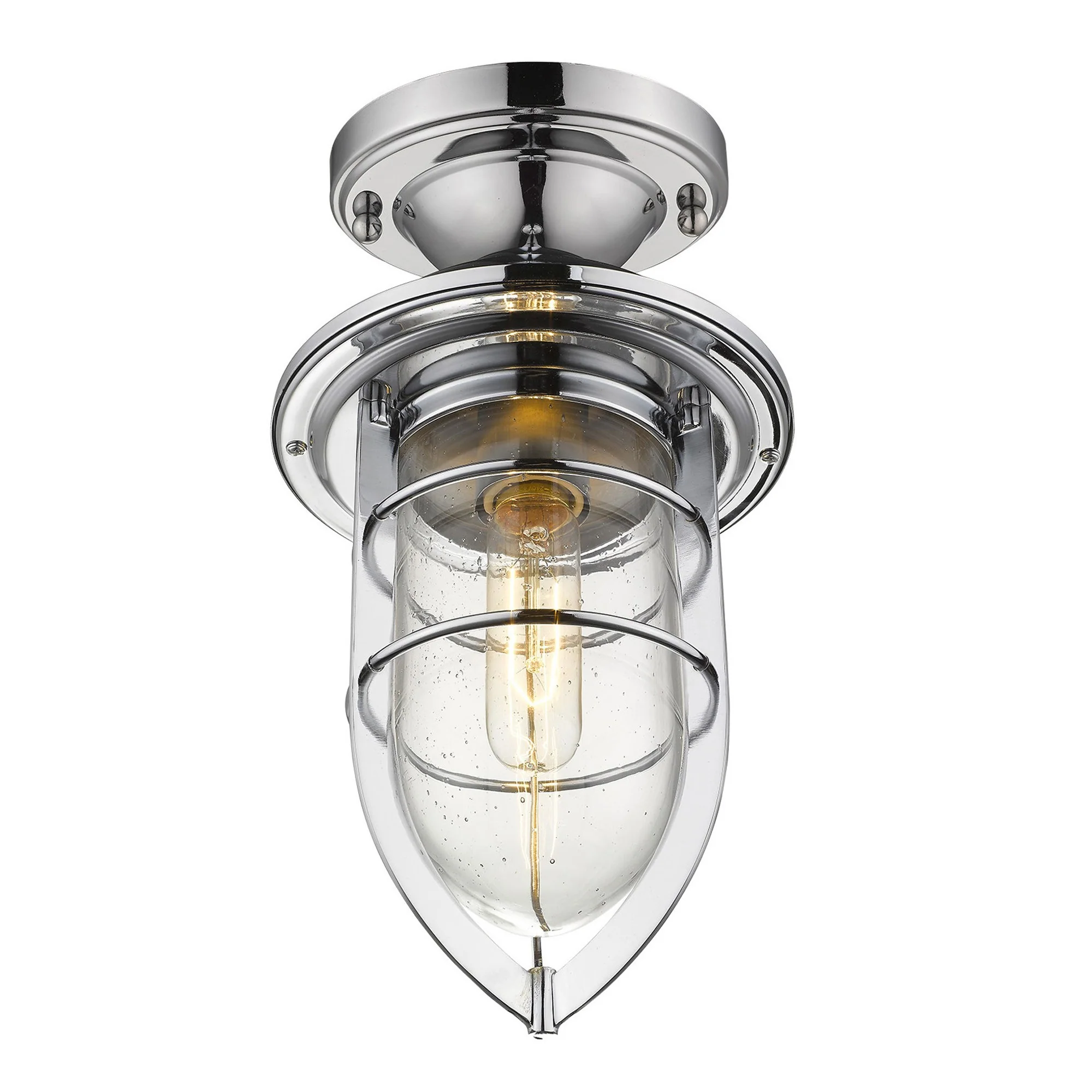 Dylan 3-Light Chrome Hanging Lantern By Homeroots - Image 7