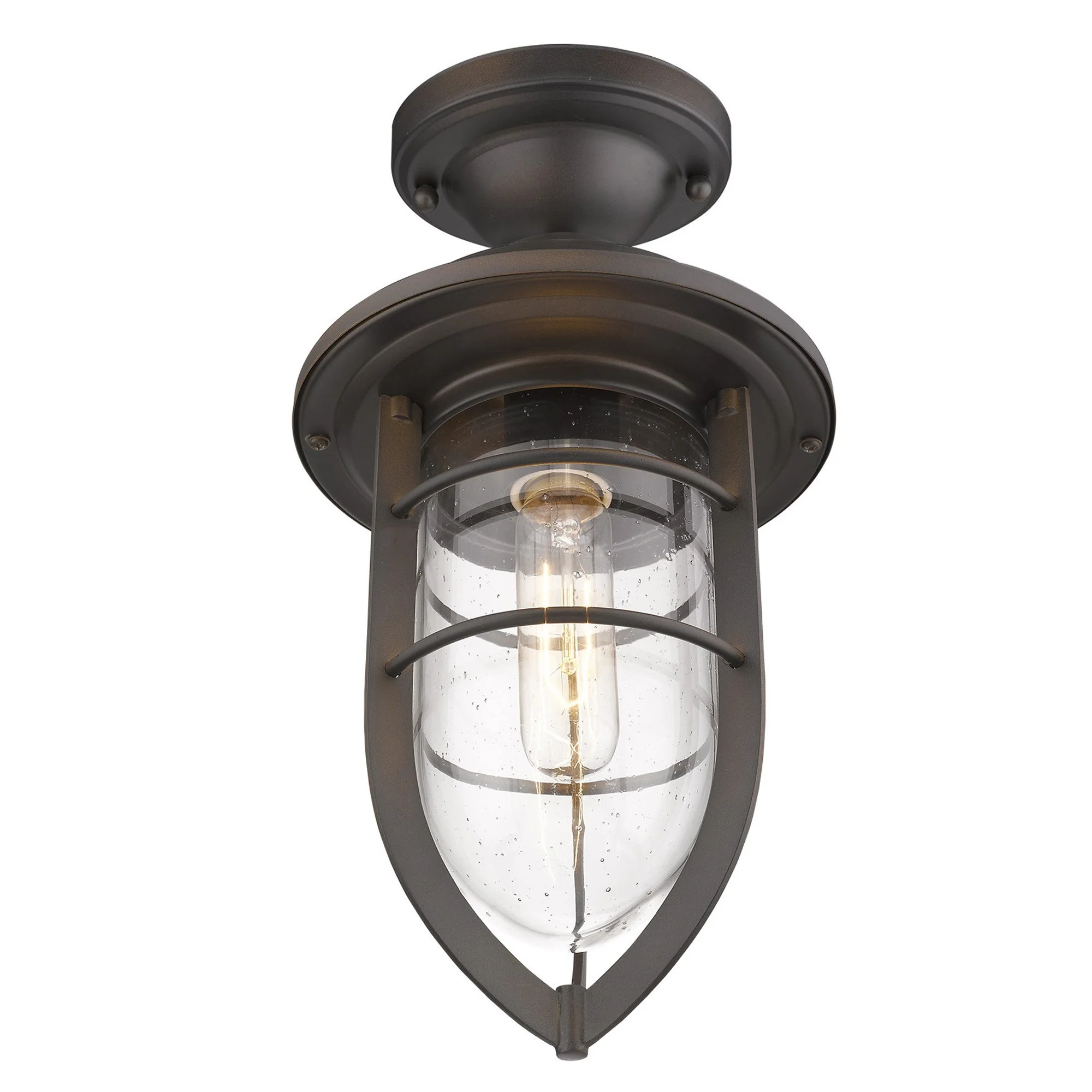 Dylan 3-Light Oil-Rubbed Bronze Hanging Lantern By Homeroots - Image 8