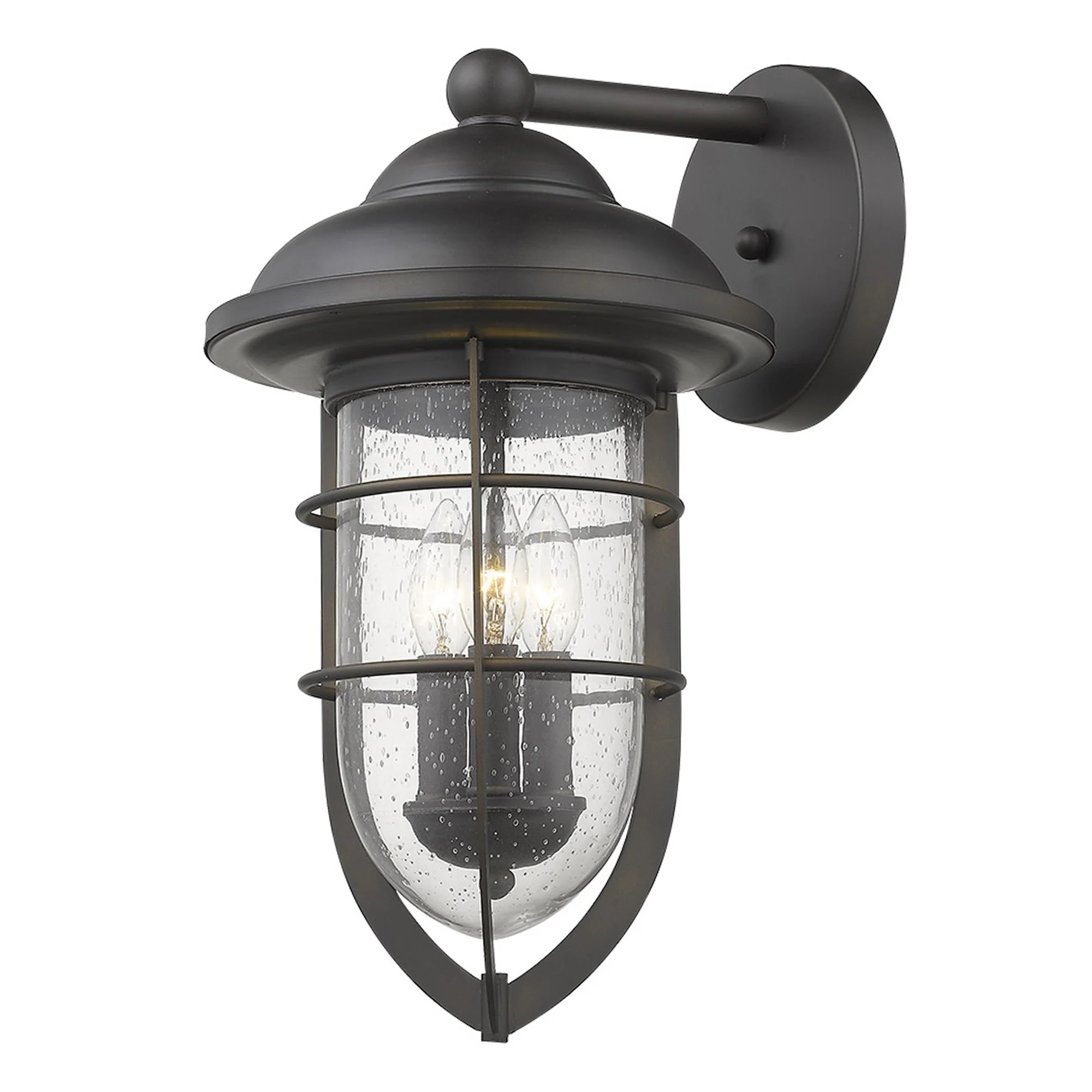 Dylan 3-Light Oil-Rubbed Bronze Wall Light By Homeroots - Image 2