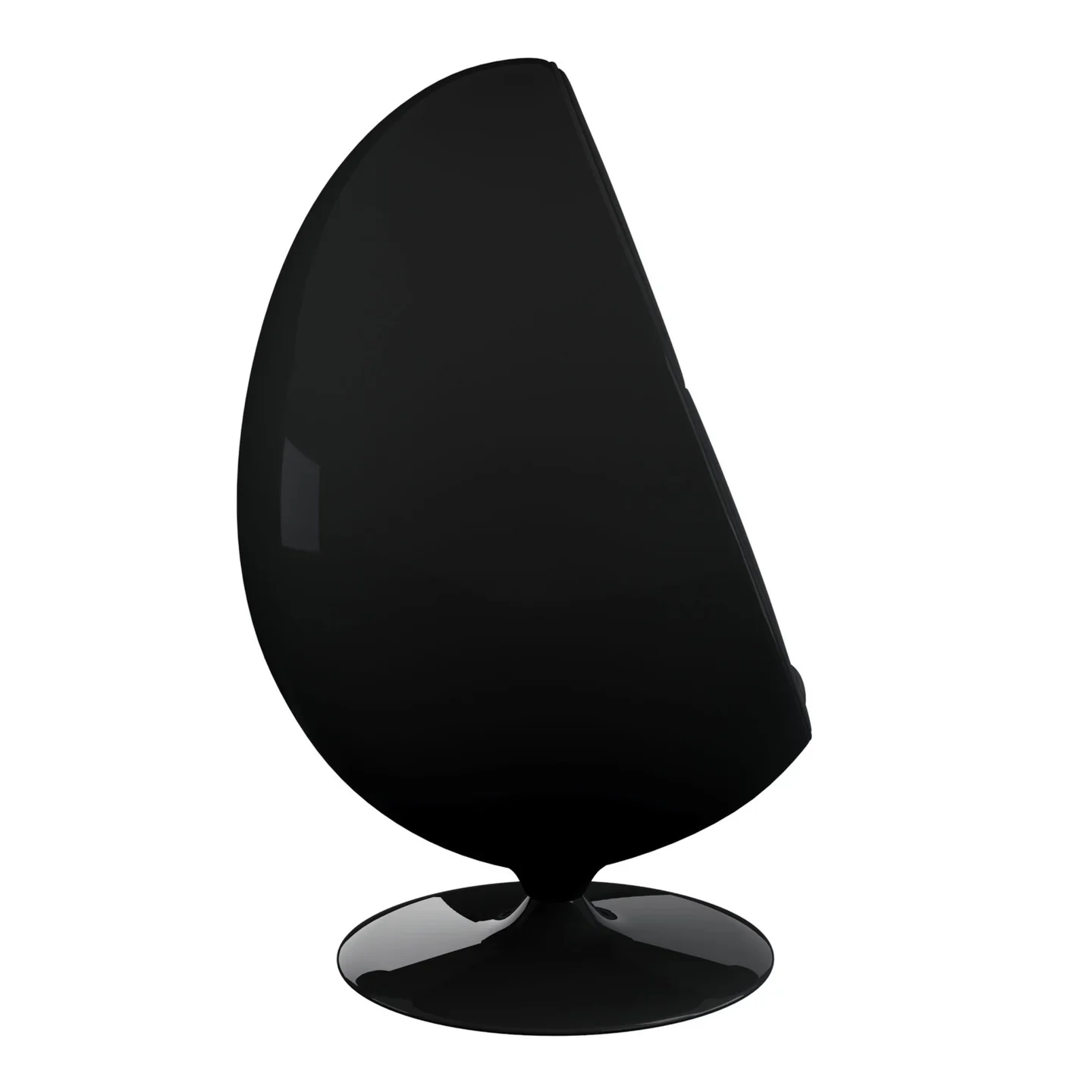 Easter Egg Chair, Black & Black By World Modern Design - Image 3