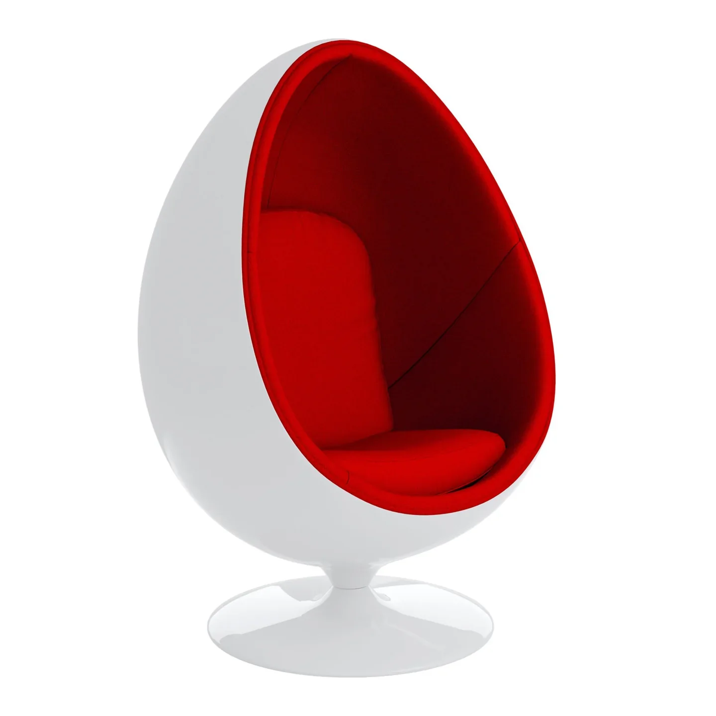 Easter Egg Chair, Red By World Modern Design - Image 4