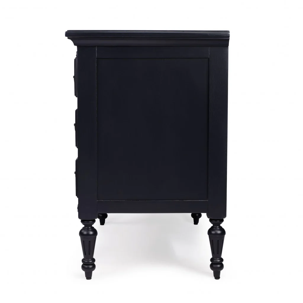 Easterbrook White 4 Drawer Chest By Homeroots - Image 9