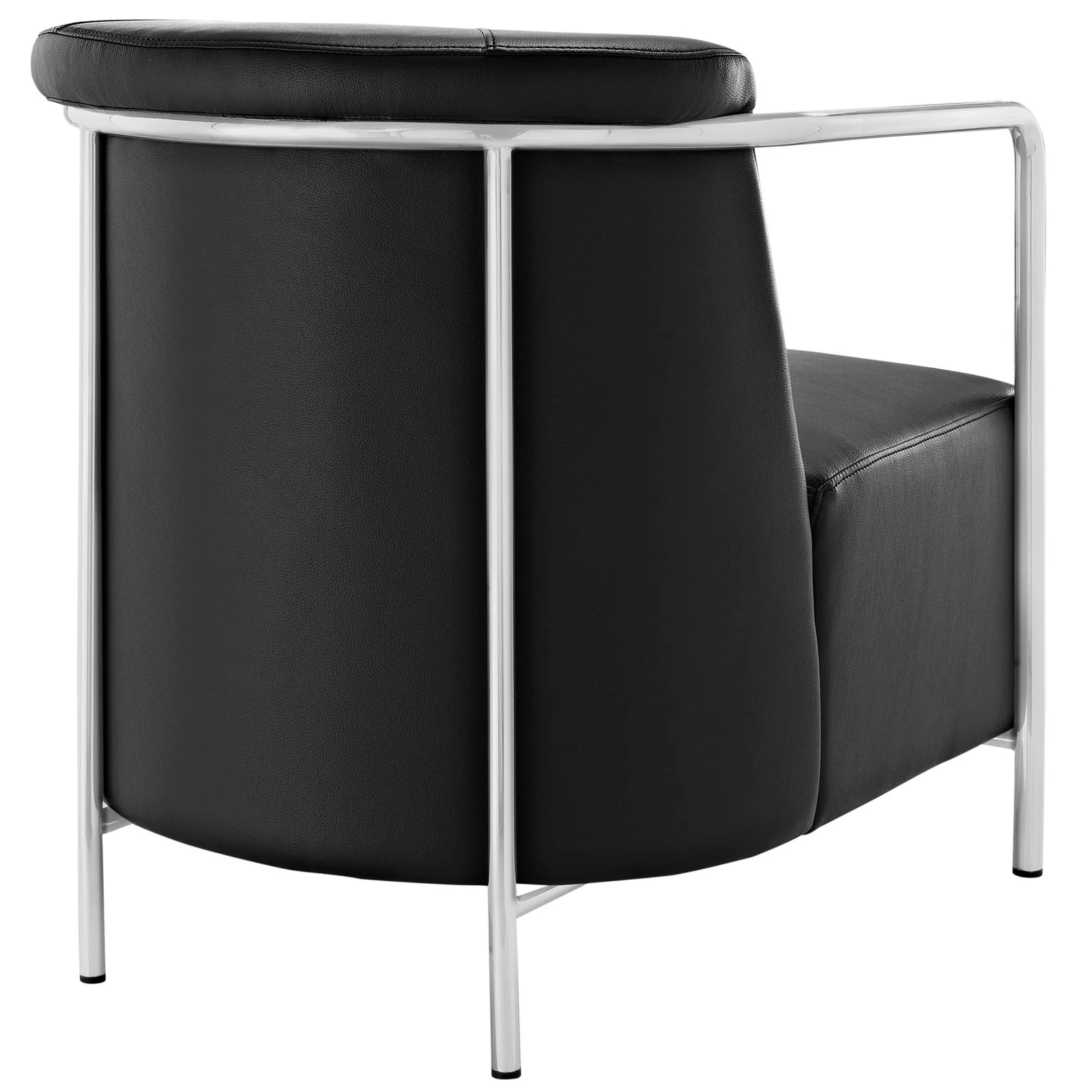 Ebb Upholstered Vinyl Lounge Chair By Modway - EEI-1439 - Image 4