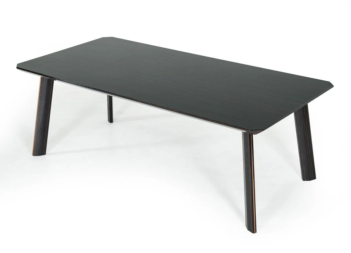 Ebony Dining Table By Homeroots - Image 2