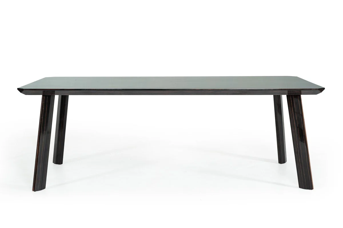 Ebony Dining Table By Homeroots - Image 3