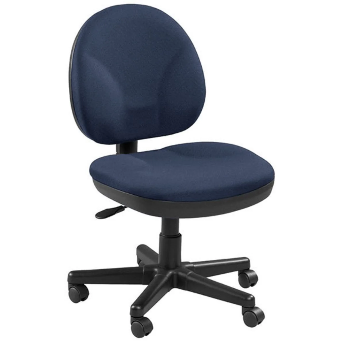 Ebony Fabric Chair By Homeroots - Image 15