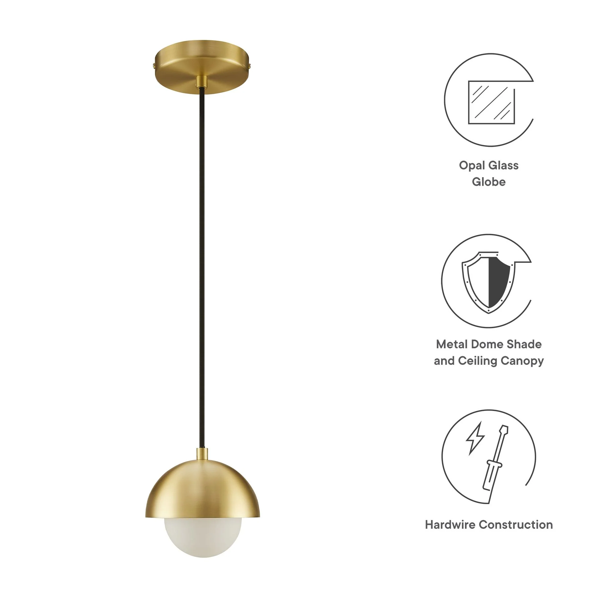 Eclipse Globe Pendant Light by Modway - Image 18