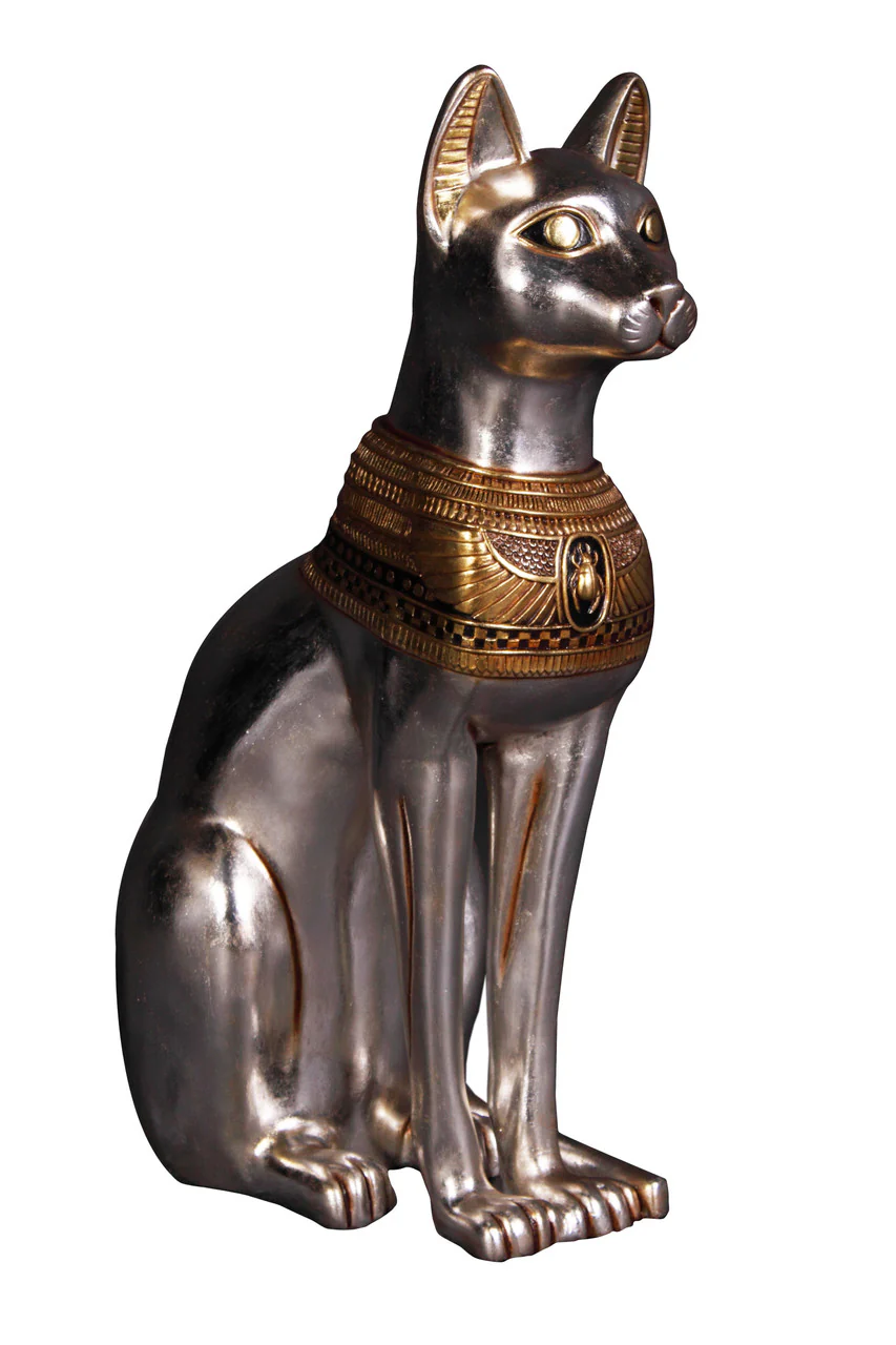 Egyptian Cat Goddess Statue - Image 2