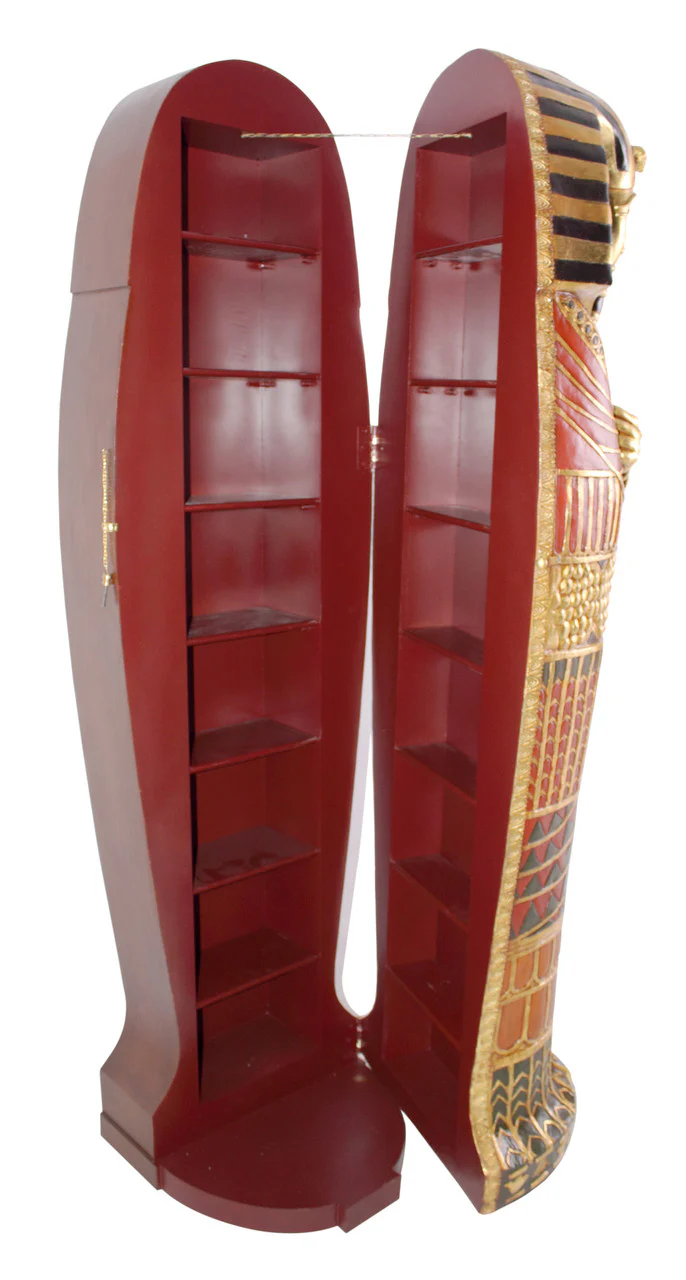 Egyptian Sarcophagus Cabinet - Image 4