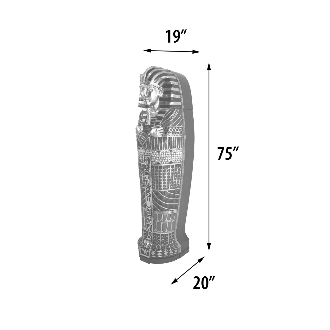 Egyptian Sarcophagus Cabinet - Image 5
