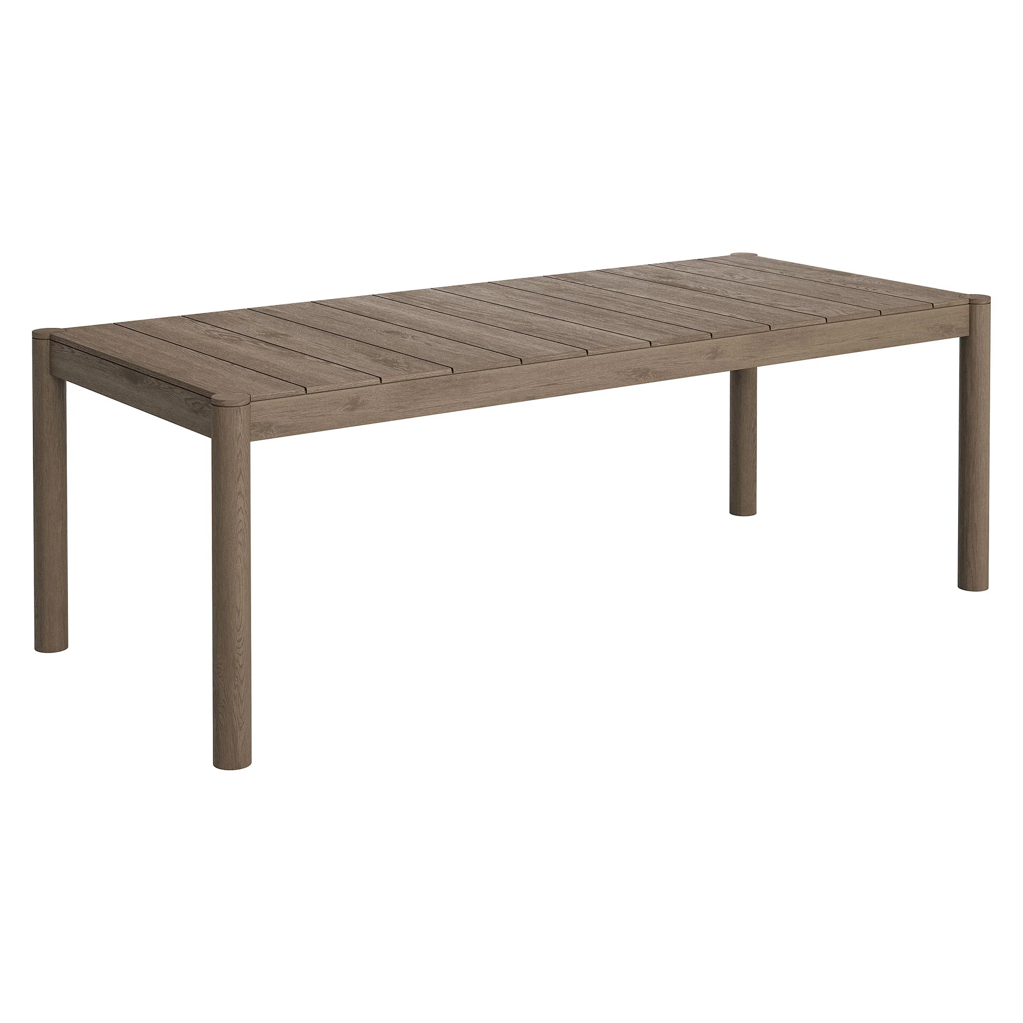 Eleni 89-Inch Outdoor Patio Teak Wood Dining Table by Modway - Image 10