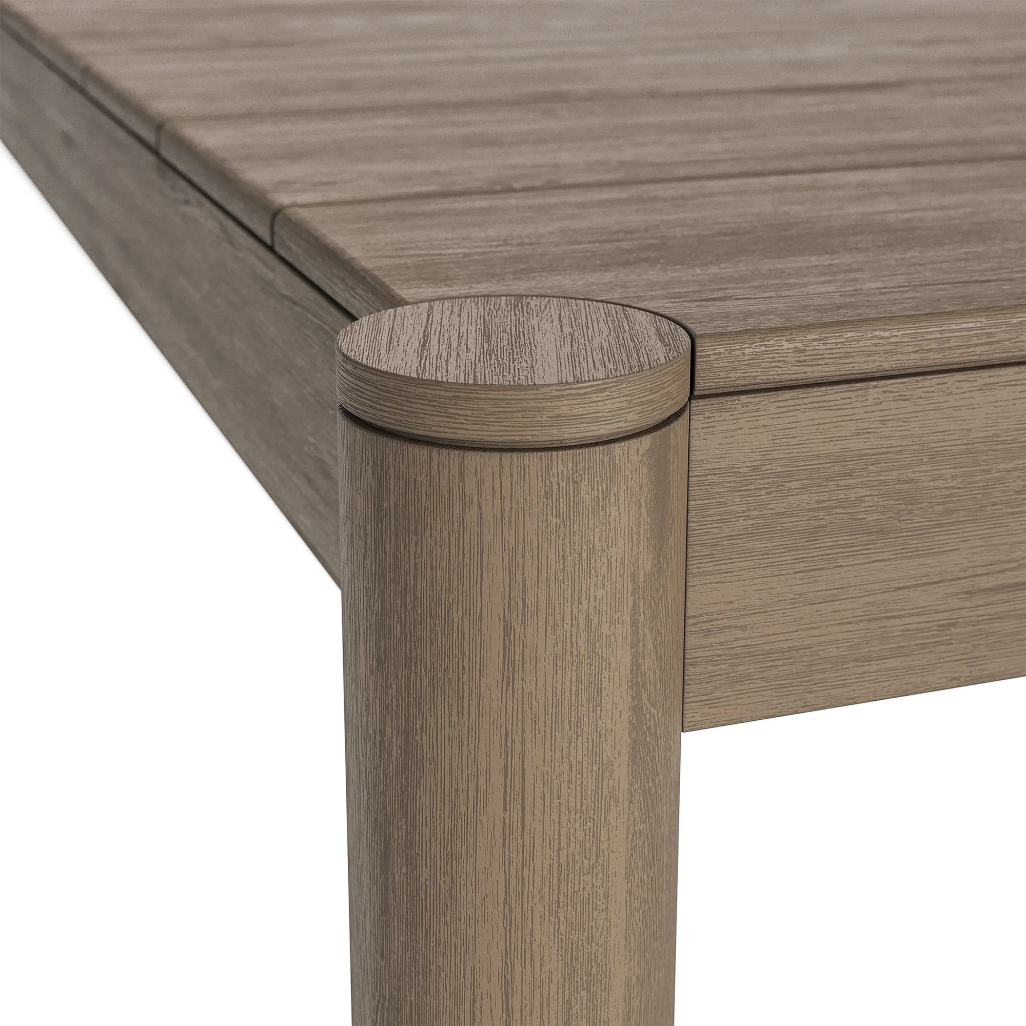 Eleni 89-Inch Outdoor Patio Teak Wood Dining Table by Modway - Image 14