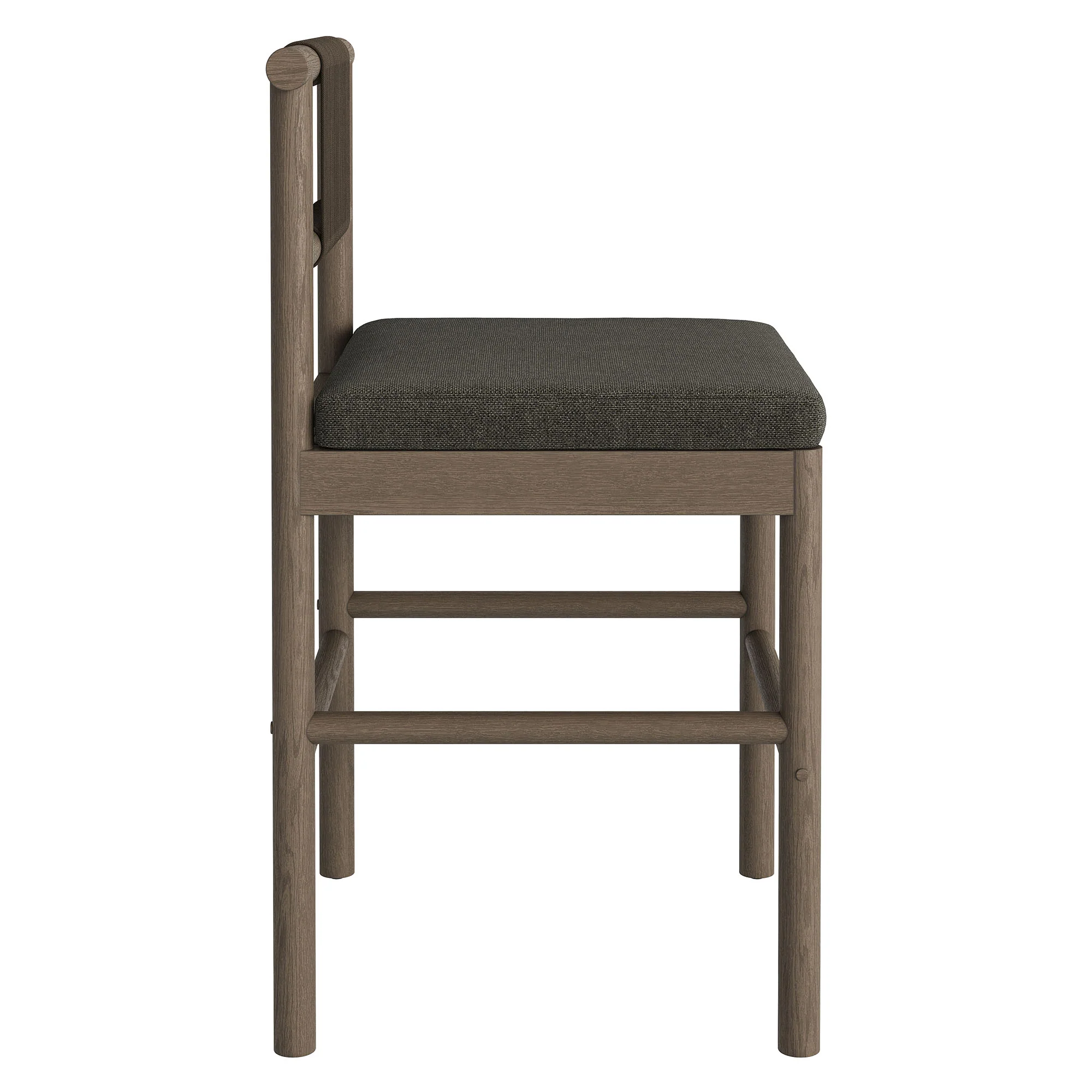 Eleni Outdoor Patio Teak Wood Counter Stools Set of 2 by Modway - Image 13
