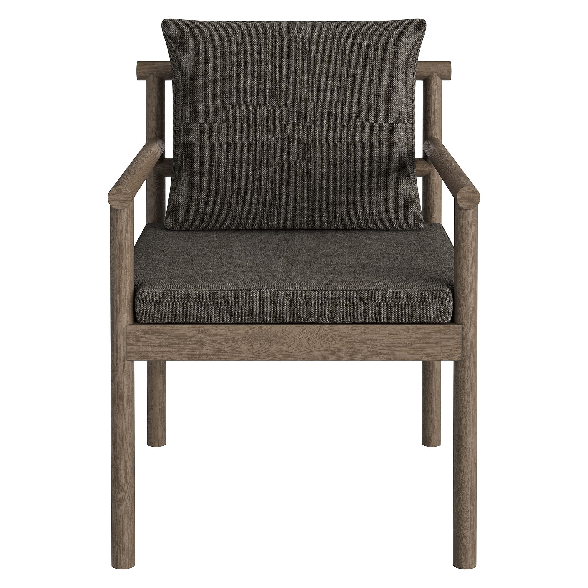 Eleni Outdoor Patio Teak Wood Rope Dining Chair by Modway - Image 14