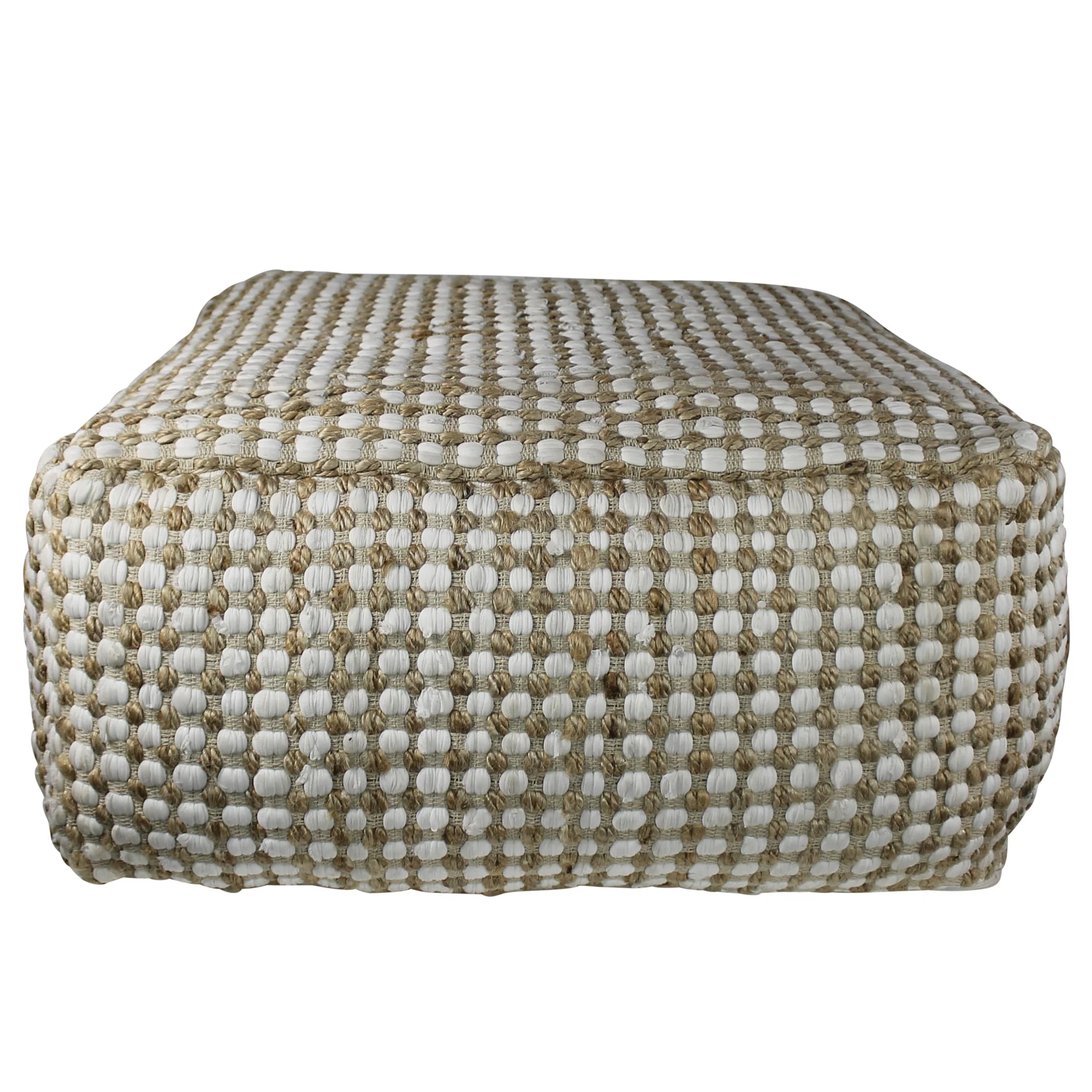 Elin Pouf, Hemp & Cotton By HomArt - Image 4