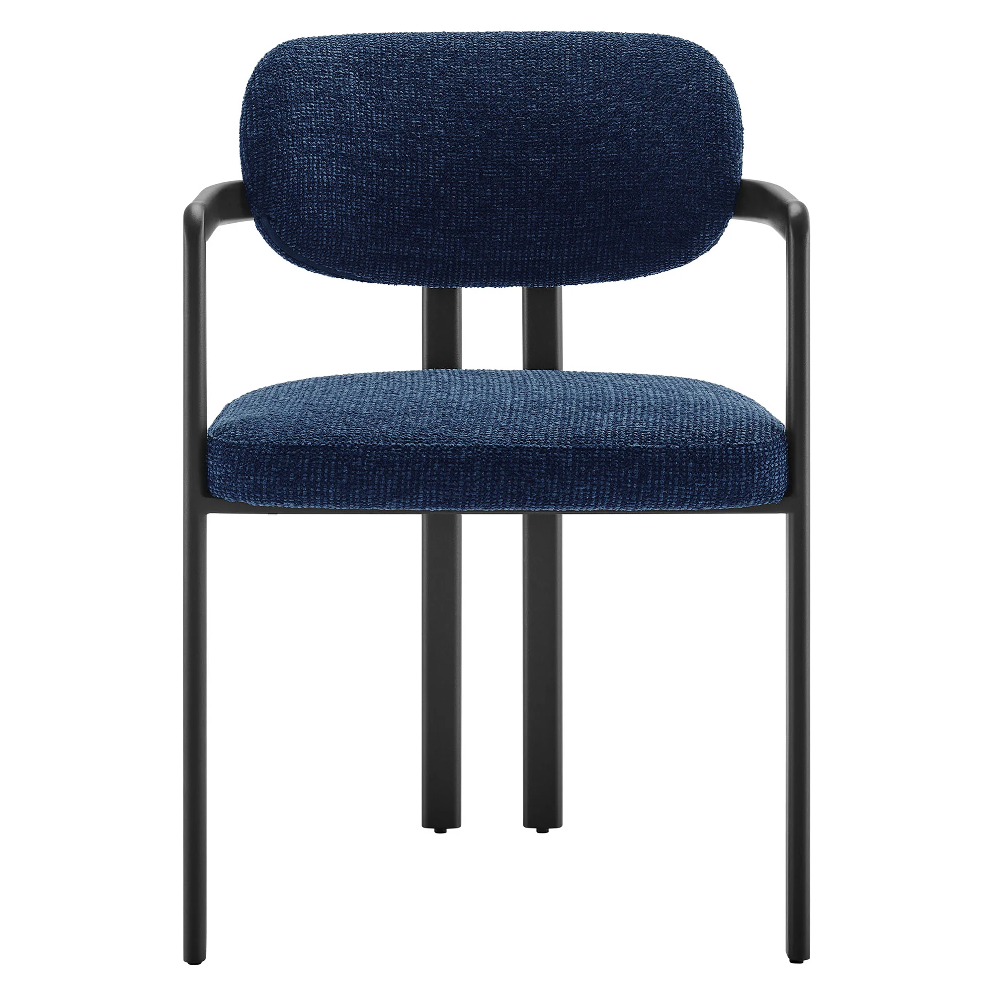 Elio Barrel Fabric and Metal Dining Chair by Modway - Image 24