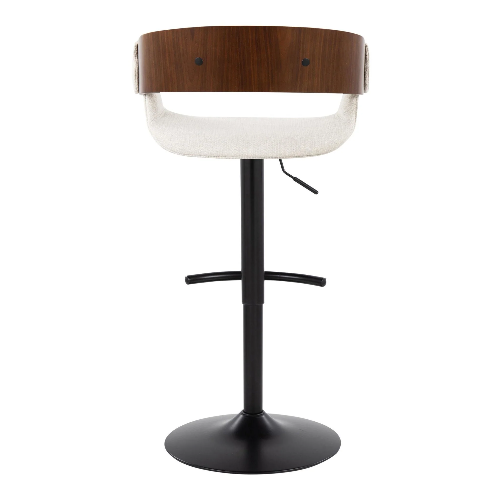 Elisa Adjustable Barstool - Set of 2 By LumiSource - BS-ELISAFB-RT2 BKWLCR2 - Image 10