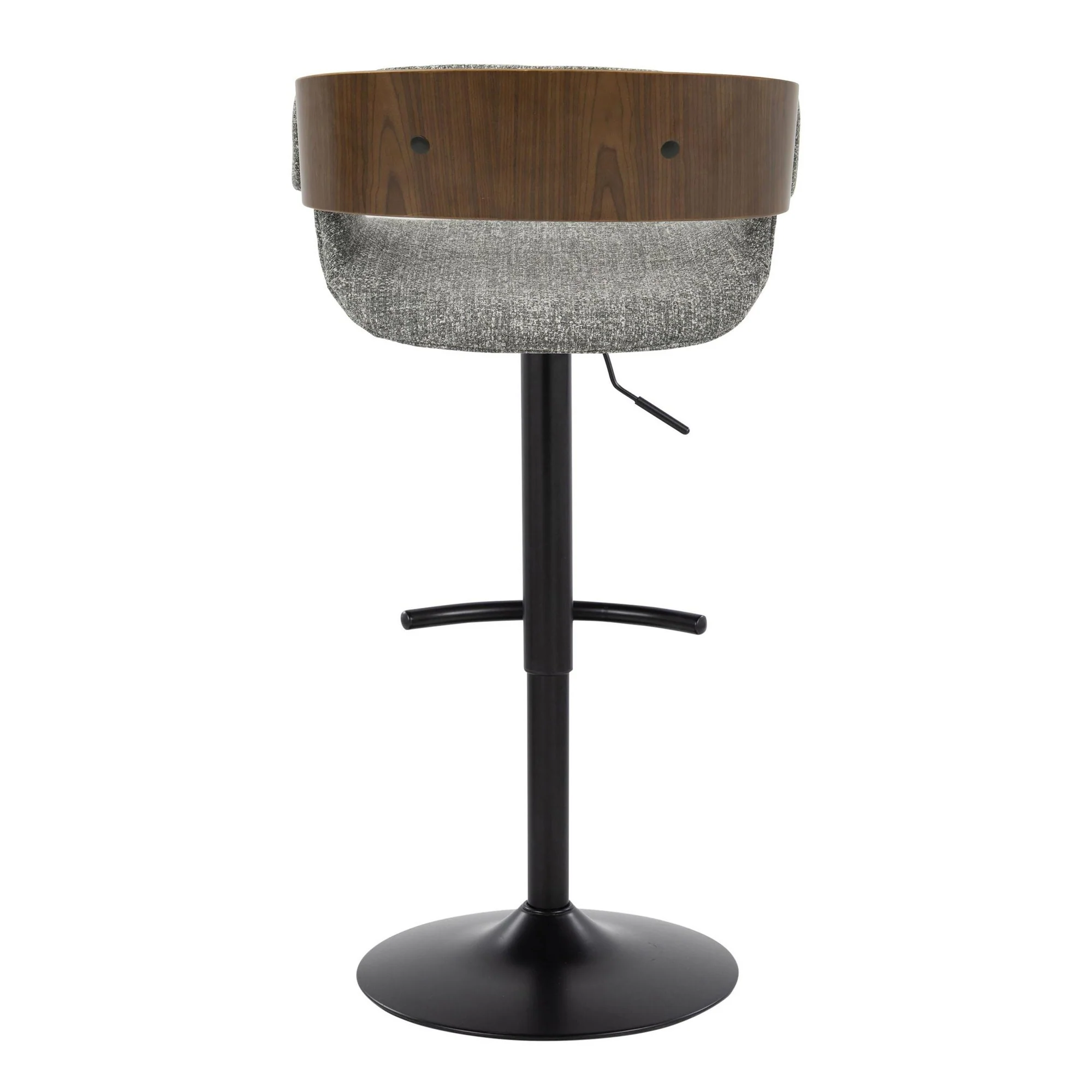 Elisa Adjustable Barstool - Set of 2 By LumiSource - BS-ELISAFB-RT2 BKWLCR2 - Image 20