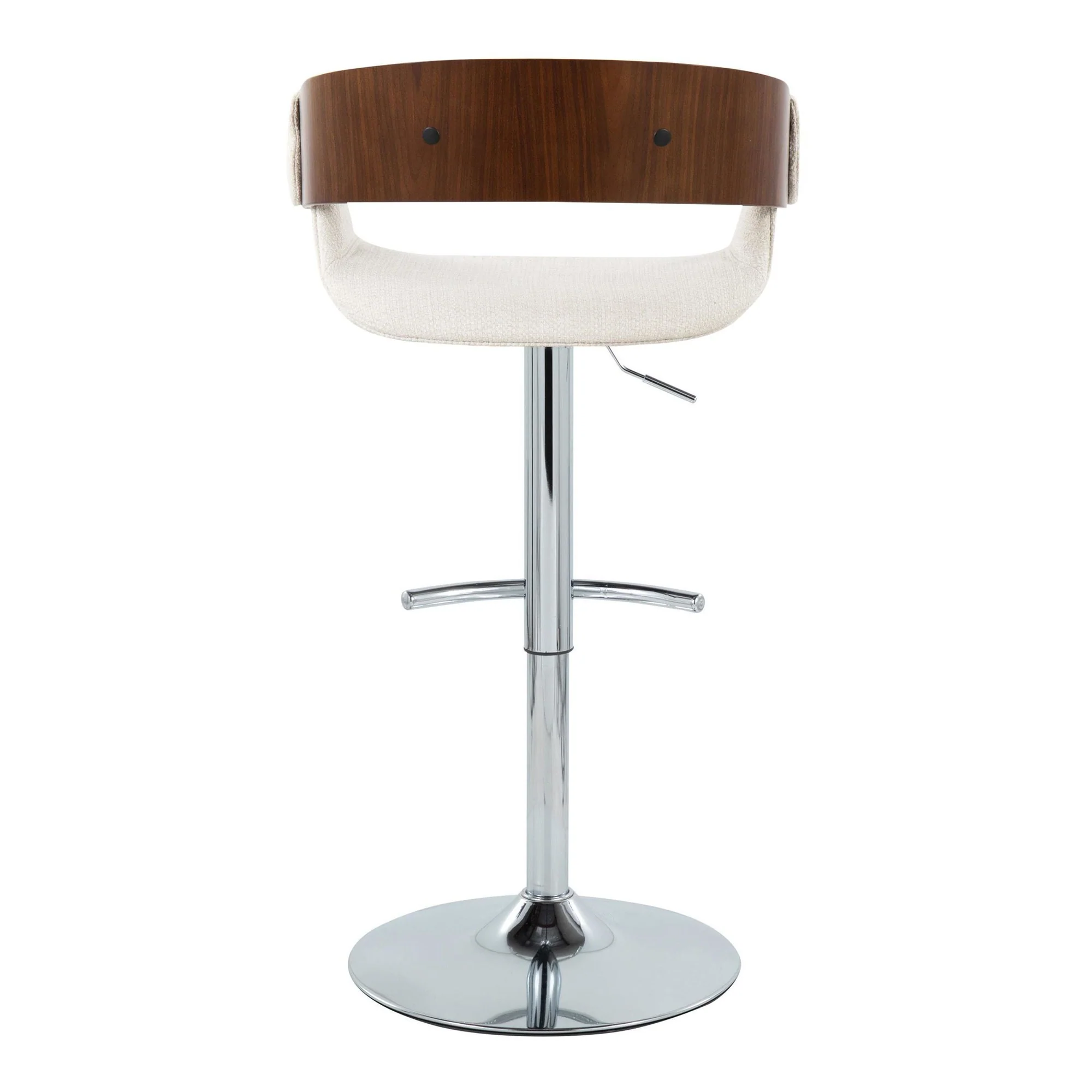 Elisa Adjustable Barstool - Set of 2 By LumiSource - BS-ELISAFB-RT2 CHRWLCR2 - Image 10