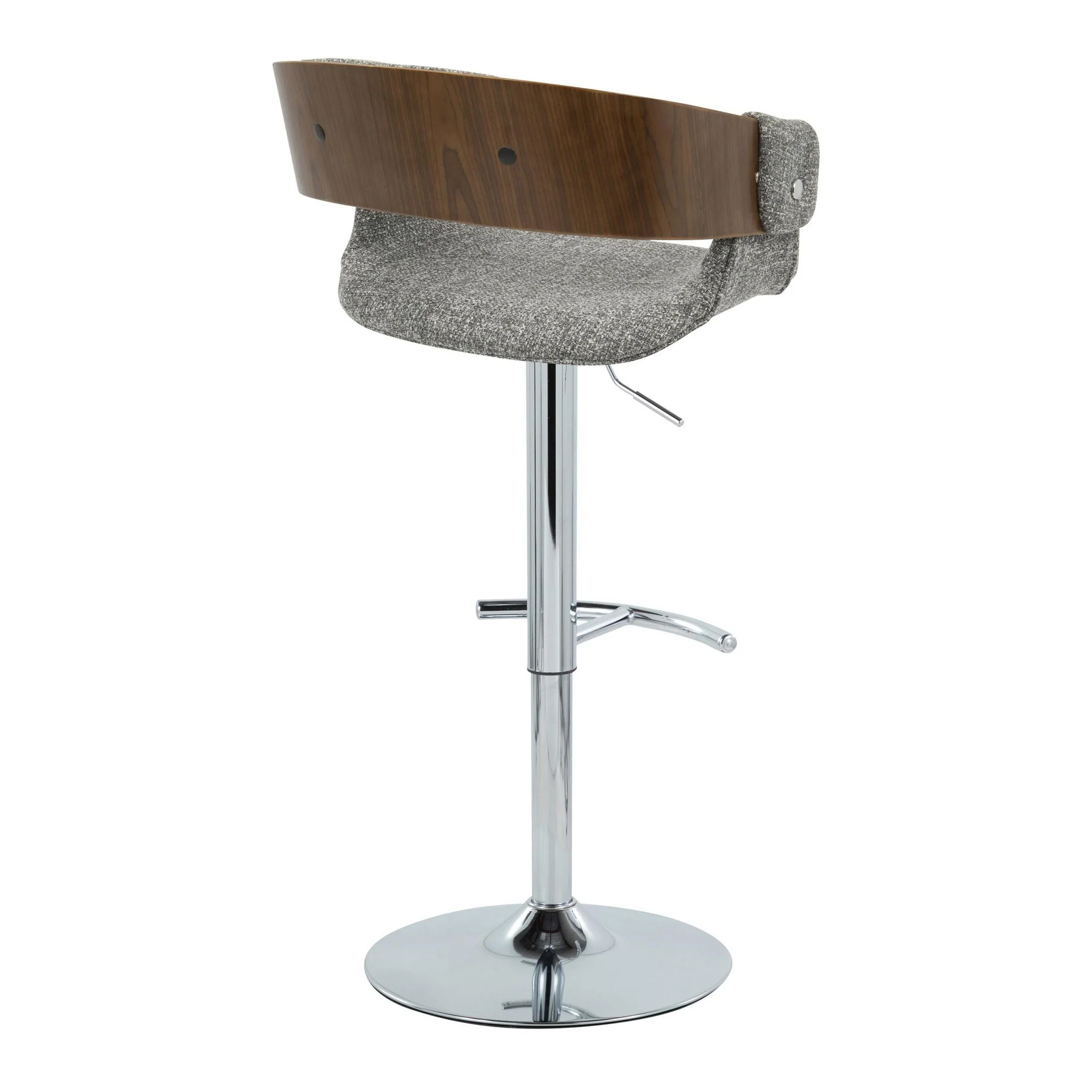 Elisa Adjustable Barstool - Set of 2 By LumiSource - BS-ELISAFB-RT2 CHRWLCR2 - Image 18